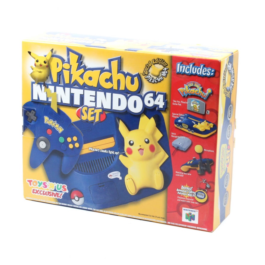 Special Edition Pikachu Nintendo 64
