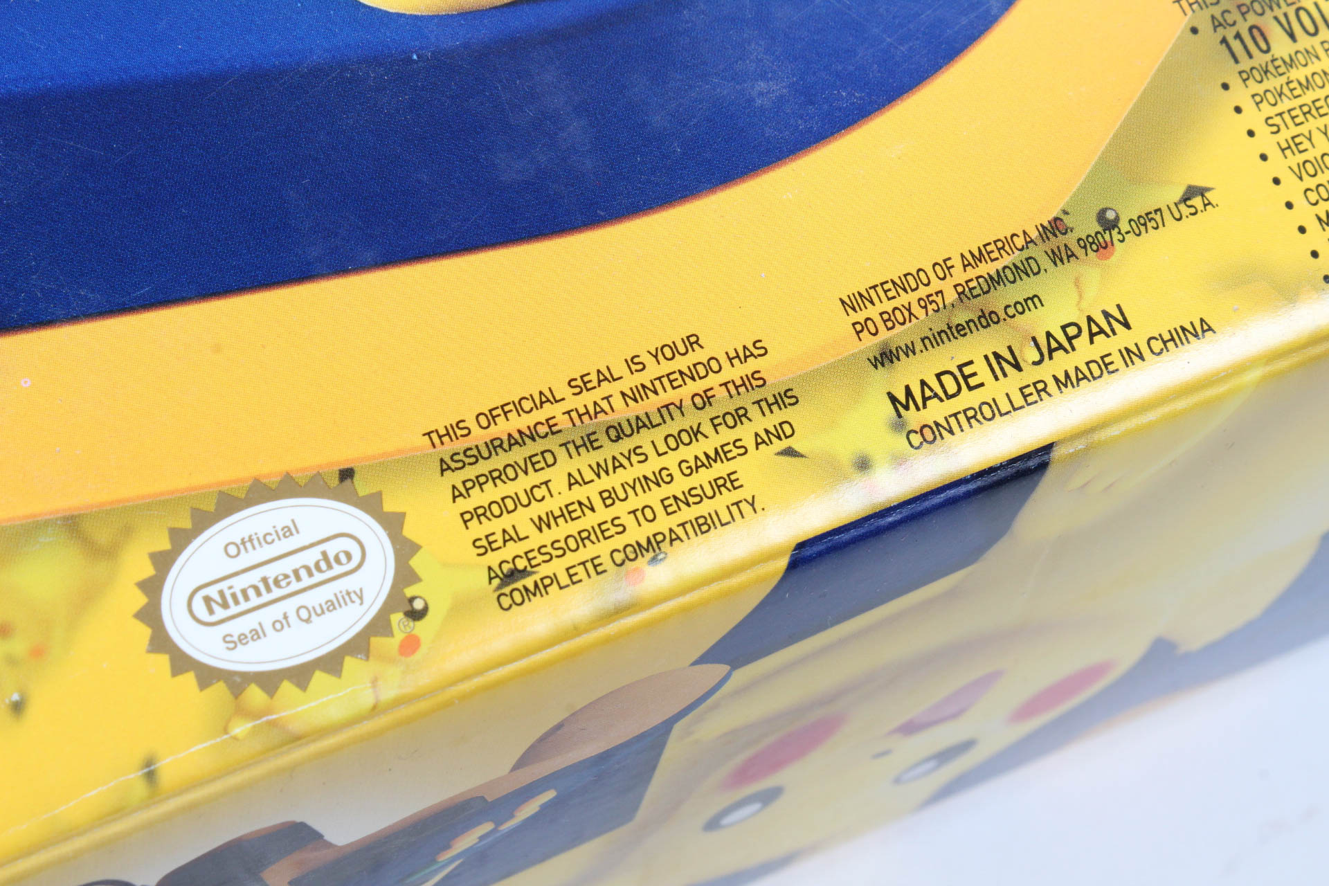 Special Edition Pikachu Nintendo 64