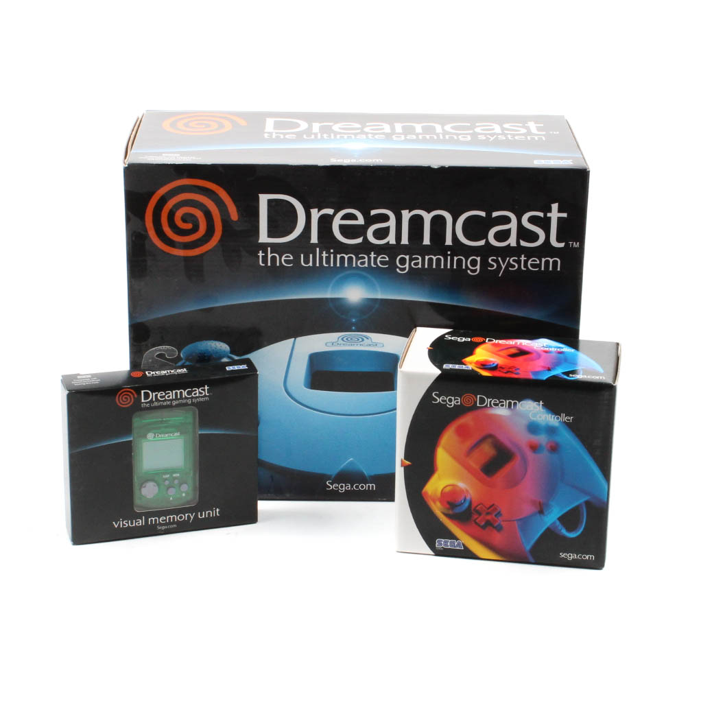 Sega Dreamcast With Accessories