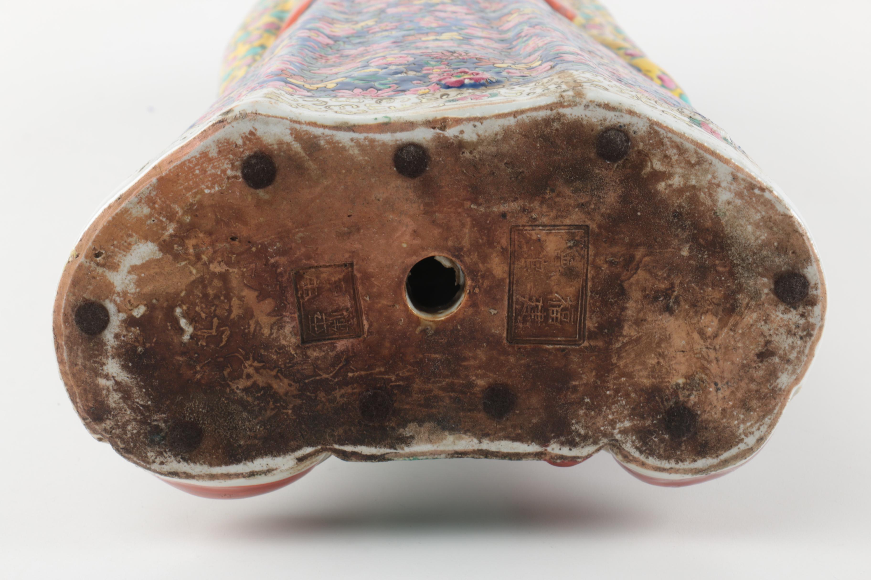 Chinese Ceramic Figurine of the God of Longevity