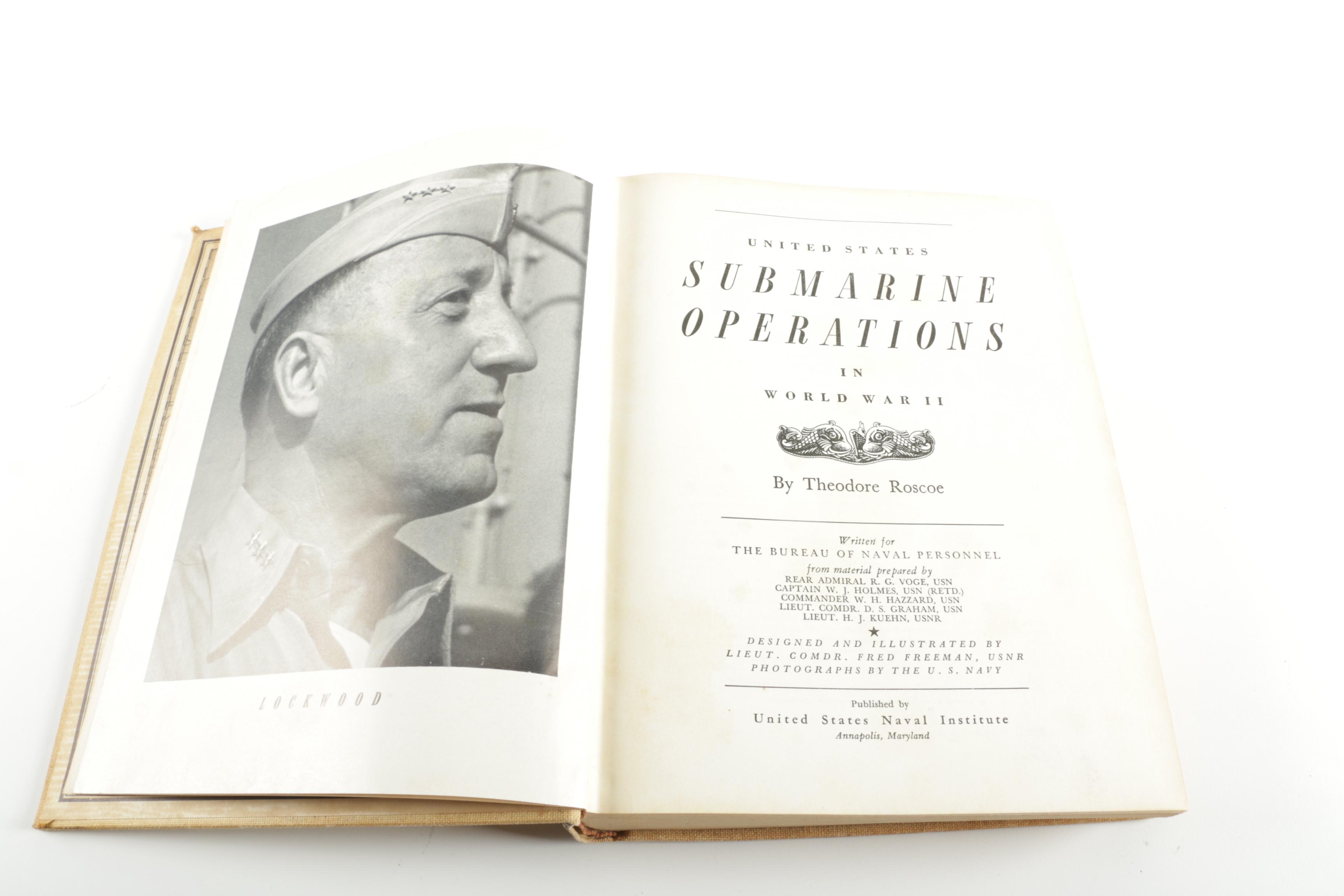 1958 "United States Submarine Operations in World War II" by Roscoe