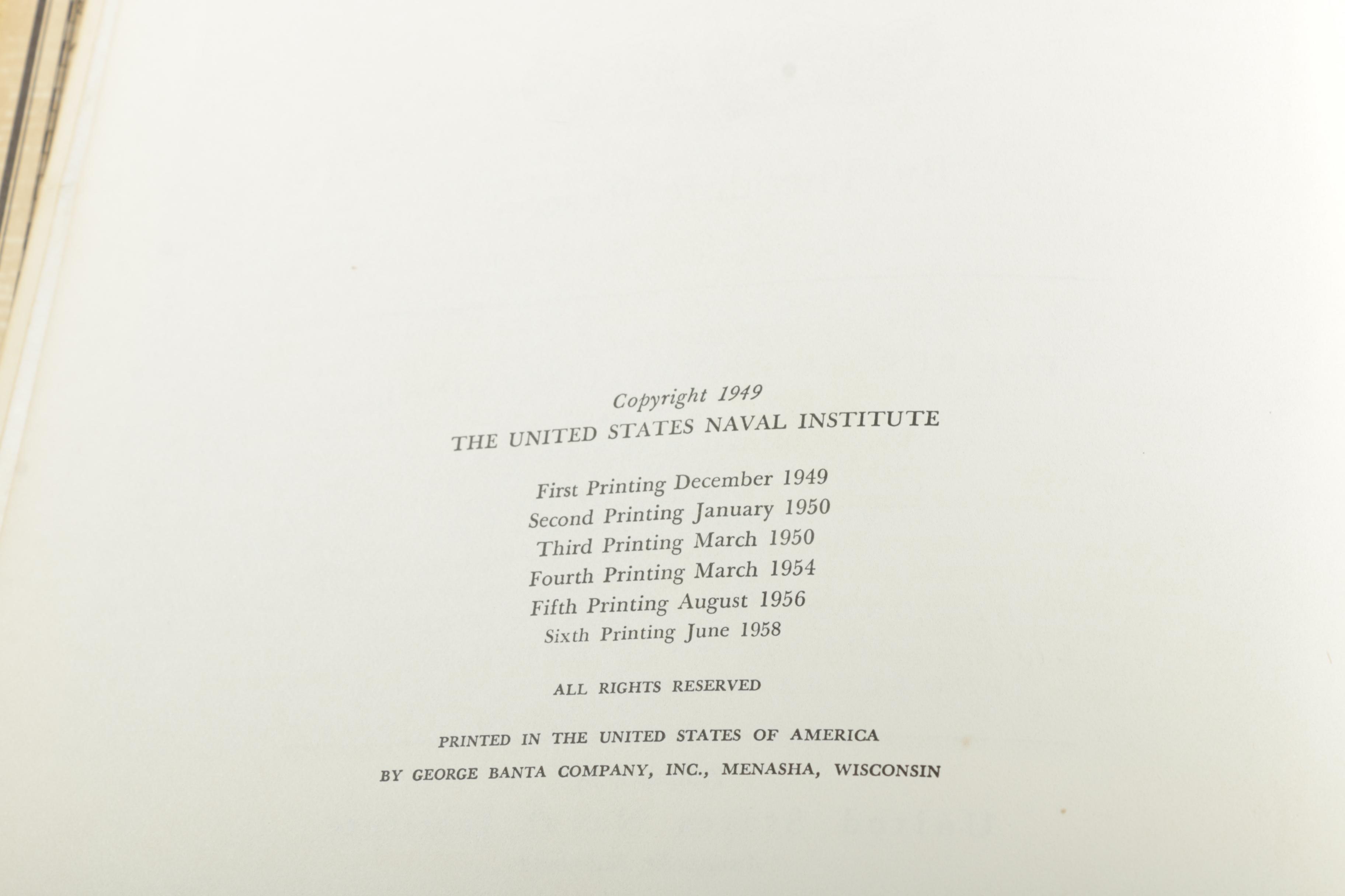 1958 "United States Submarine Operations in World War II" by Roscoe