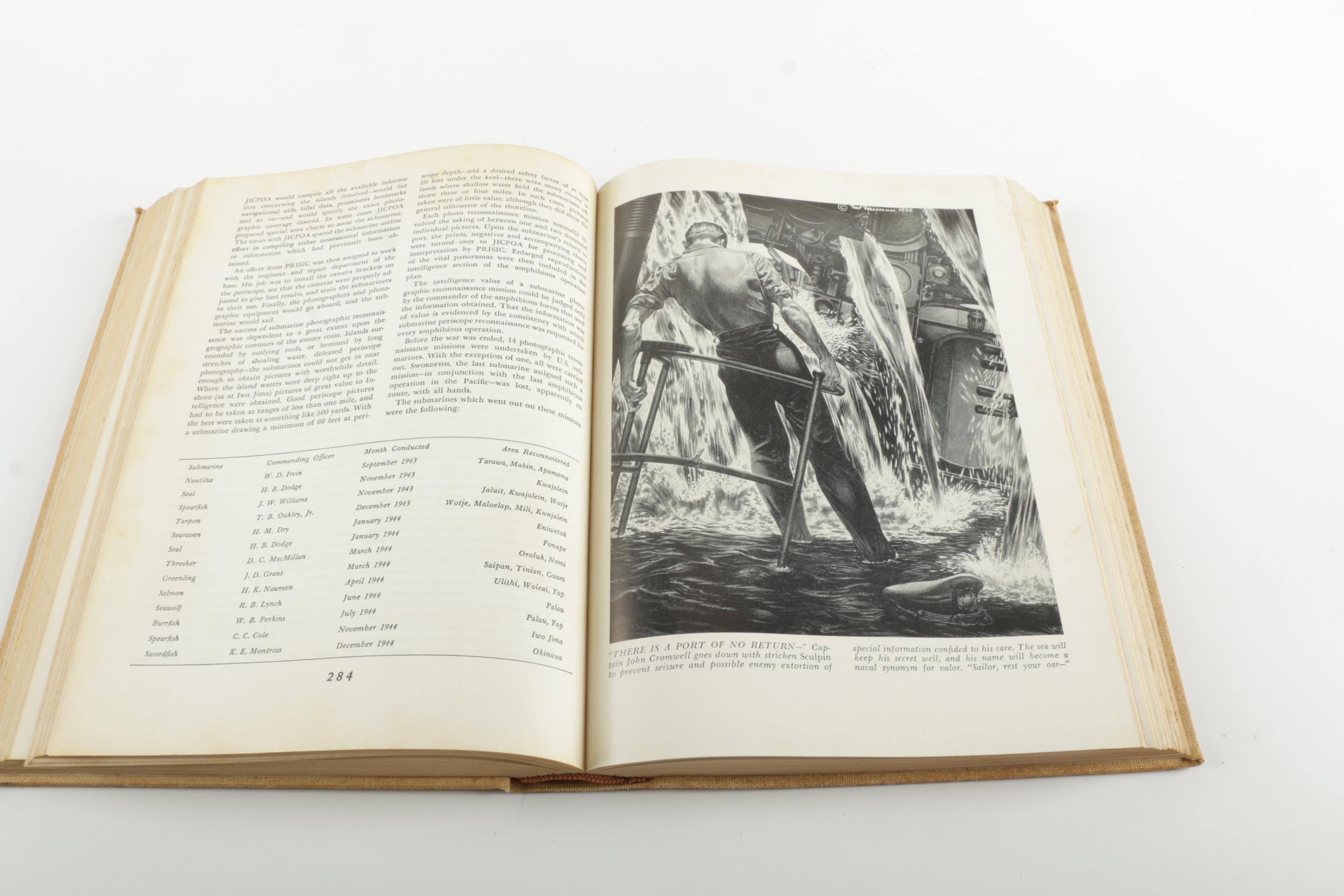 1958 "United States Submarine Operations in World War II" by Roscoe