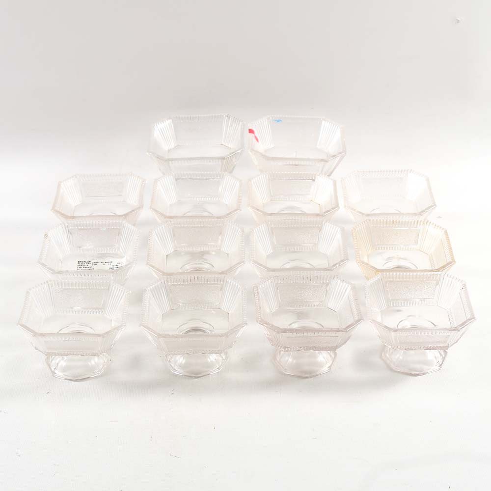 Bryce "Pleat and Panel" Sundae Dishes