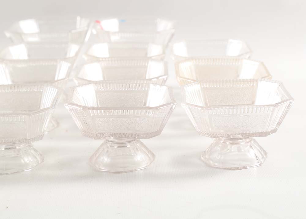 Bryce "Pleat and Panel" Sundae Dishes