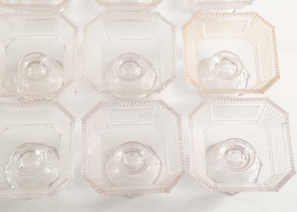 Bryce "Pleat and Panel" Sundae Dishes