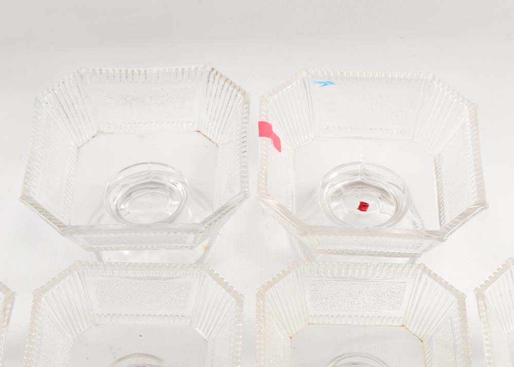 Bryce "Pleat and Panel" Sundae Dishes