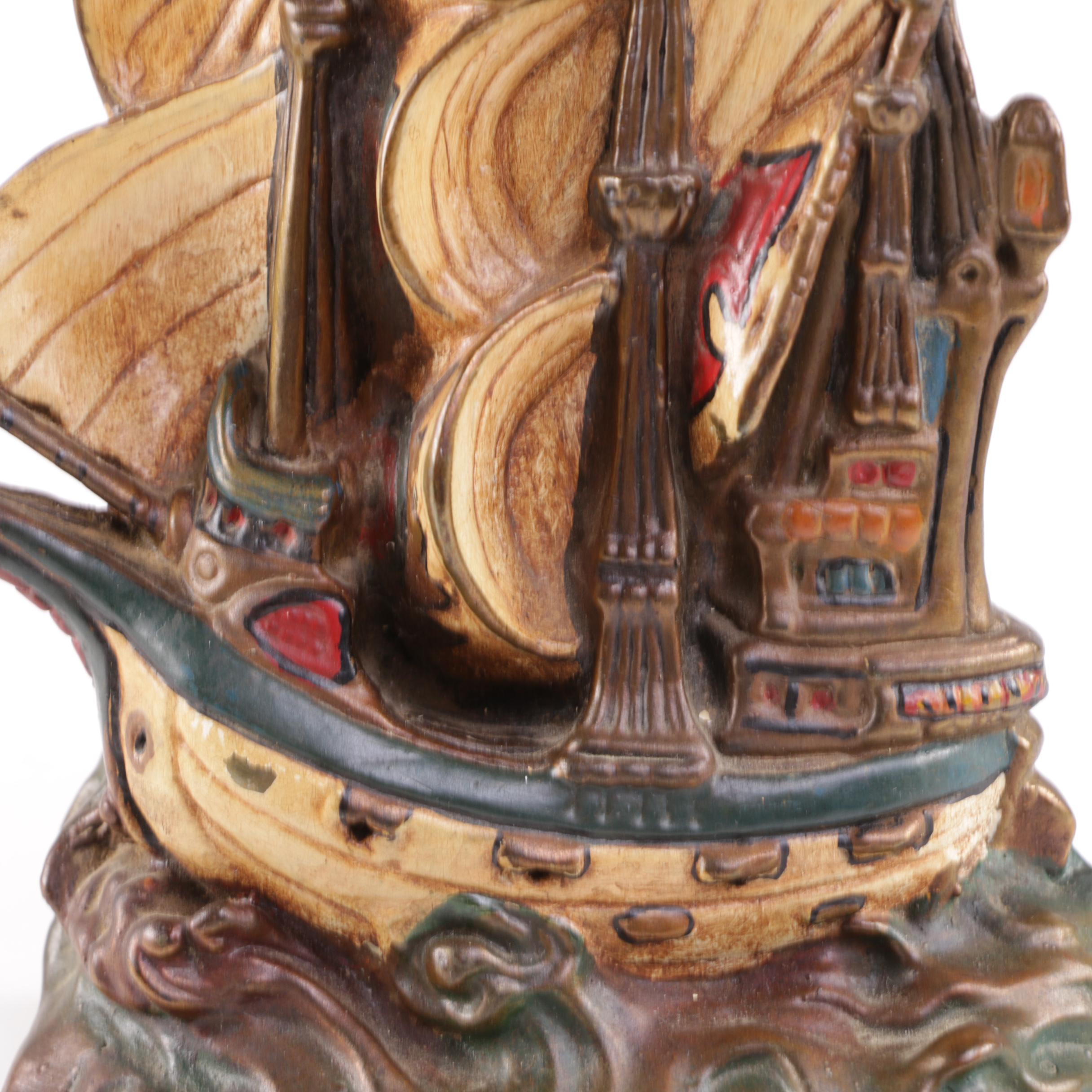 Single "Invincible Armada" Bookend by Armor Bronze