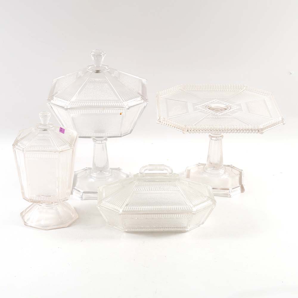 Bryce "Pleat and Panel" Serving Pieces