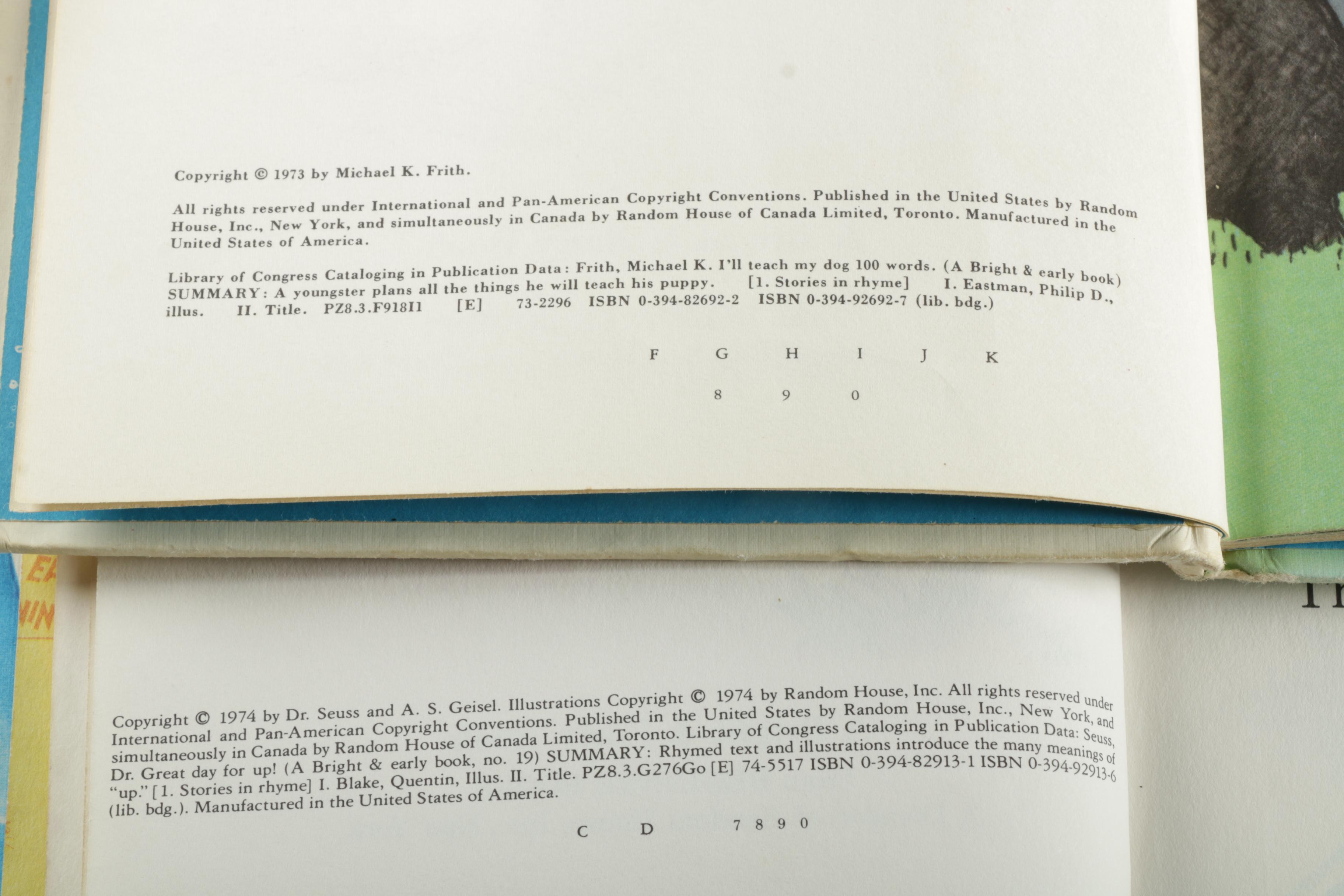 Vintage Children's Books