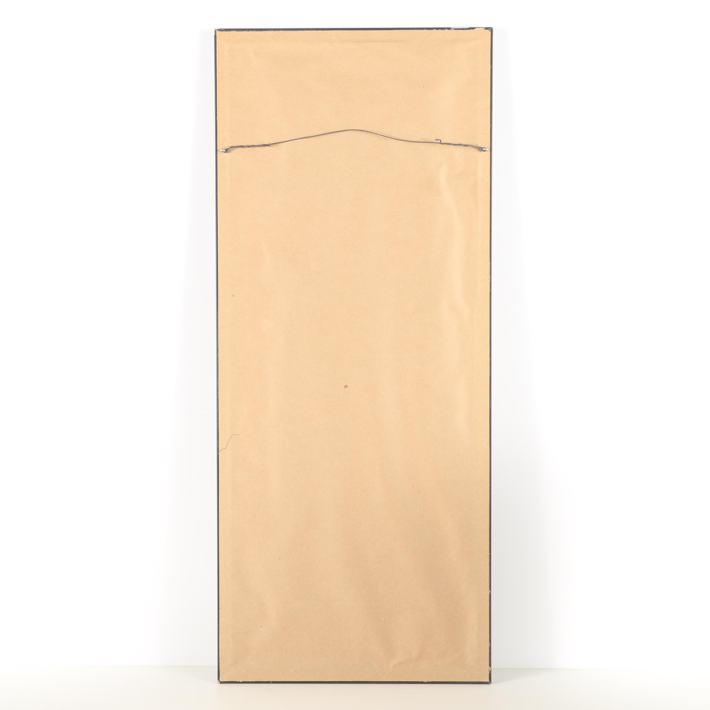 Chong Lim Limited Edition Gouche Painting on Embossed Paper "Spotted Turtle"