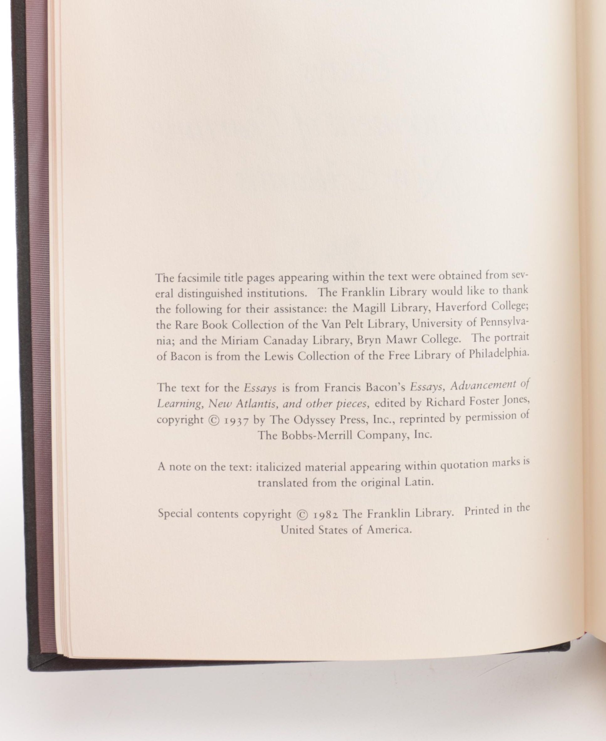 Franklin Library Edition Novels