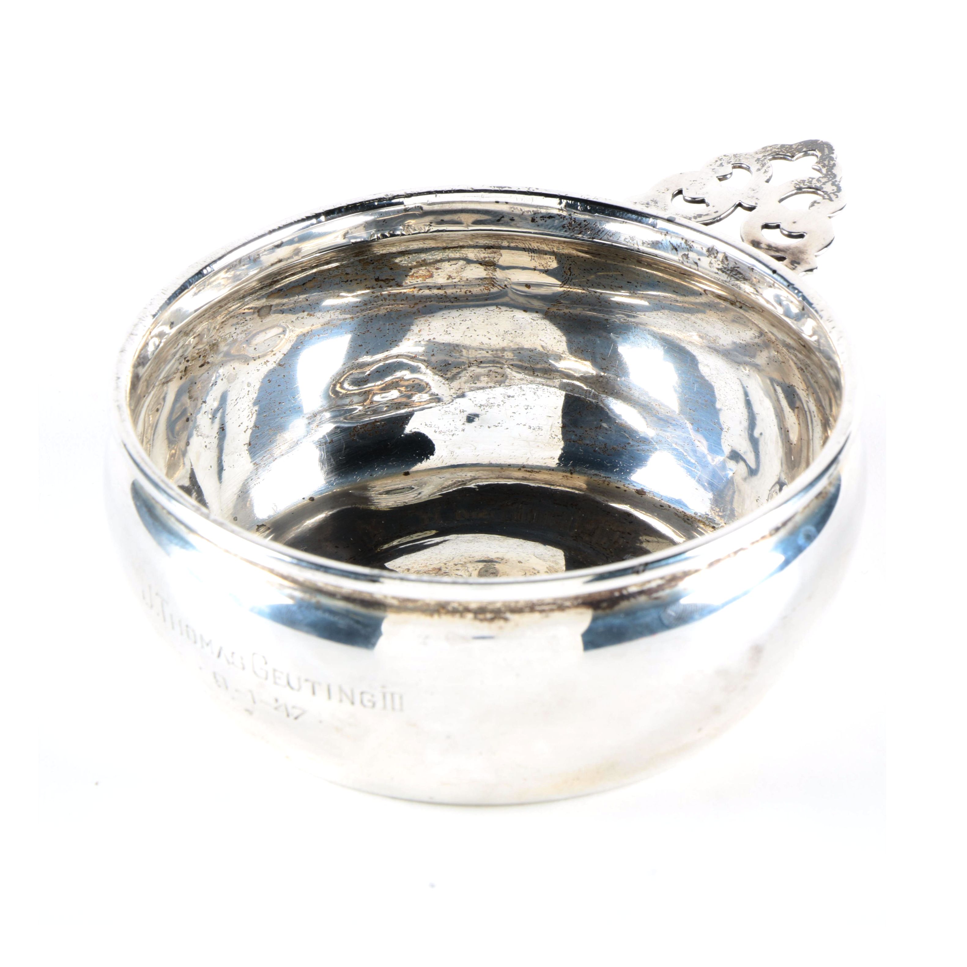 Manchester Silver Co. Sterling Silver Porringer