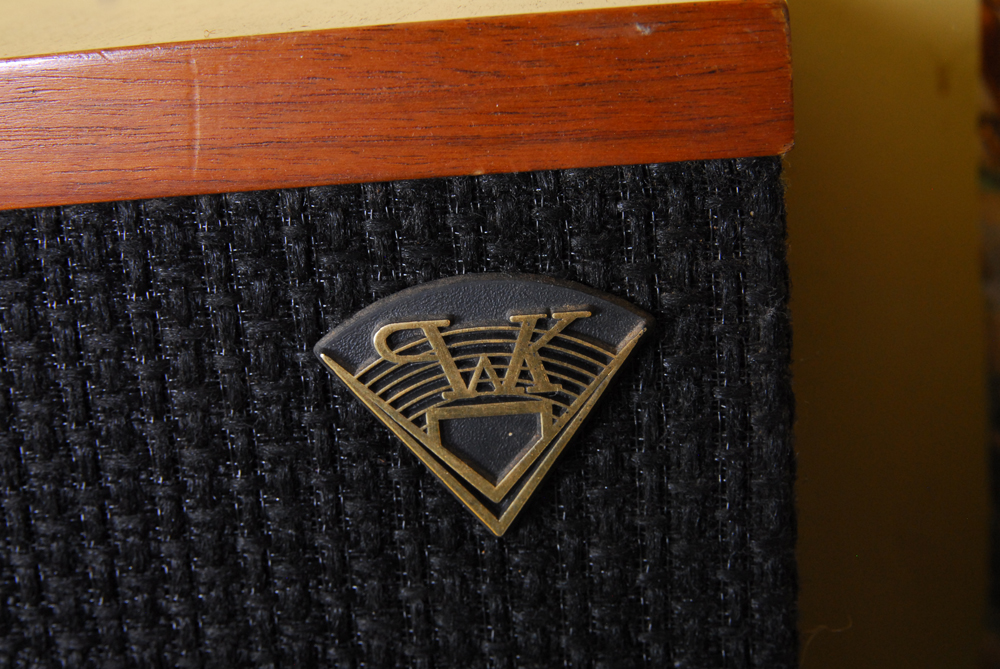 Pair of Vintage Klipschorn K-B-WL Floor Standing Corner Horn Speakers