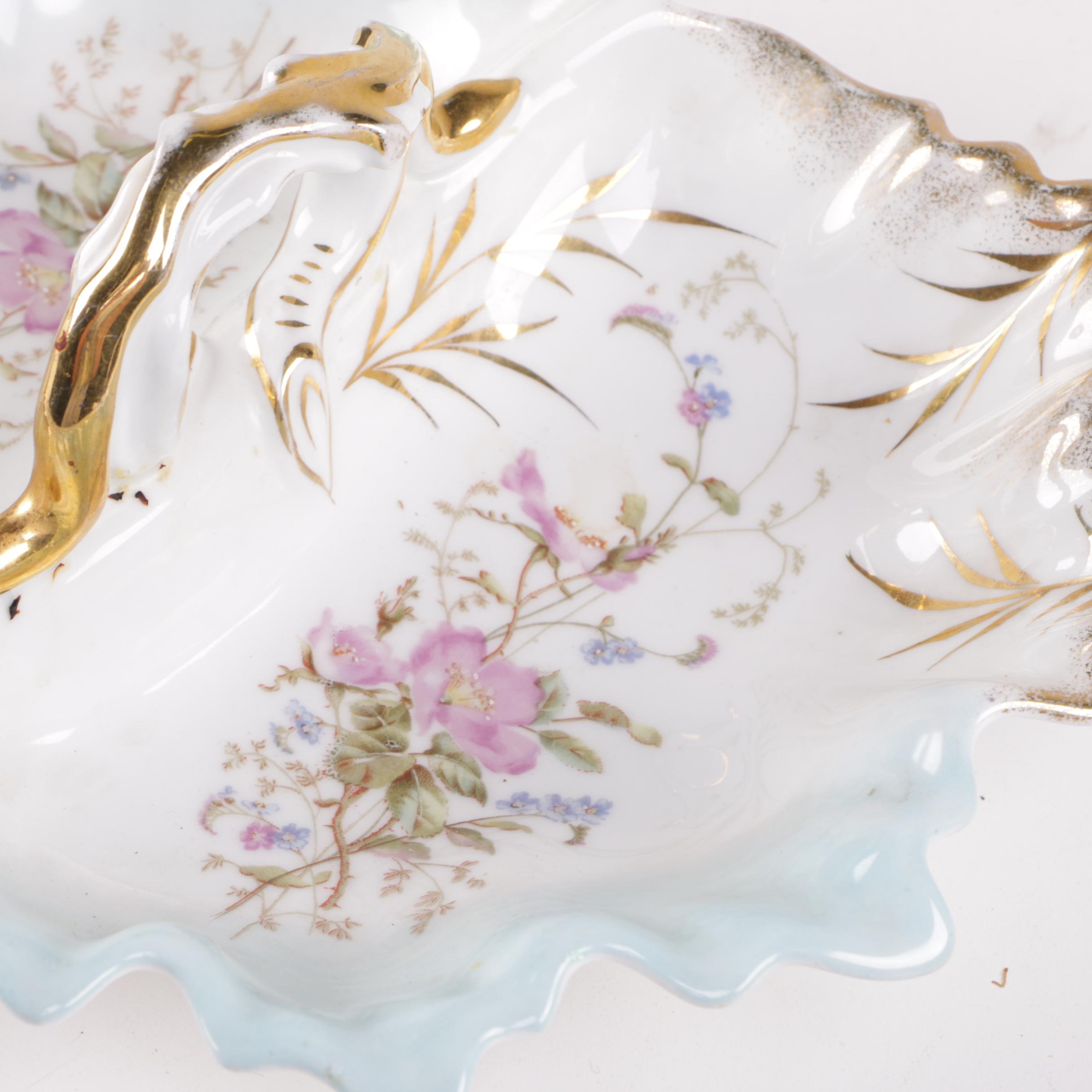 Antique Krister Porzellan-Manufaktur Serving Dish