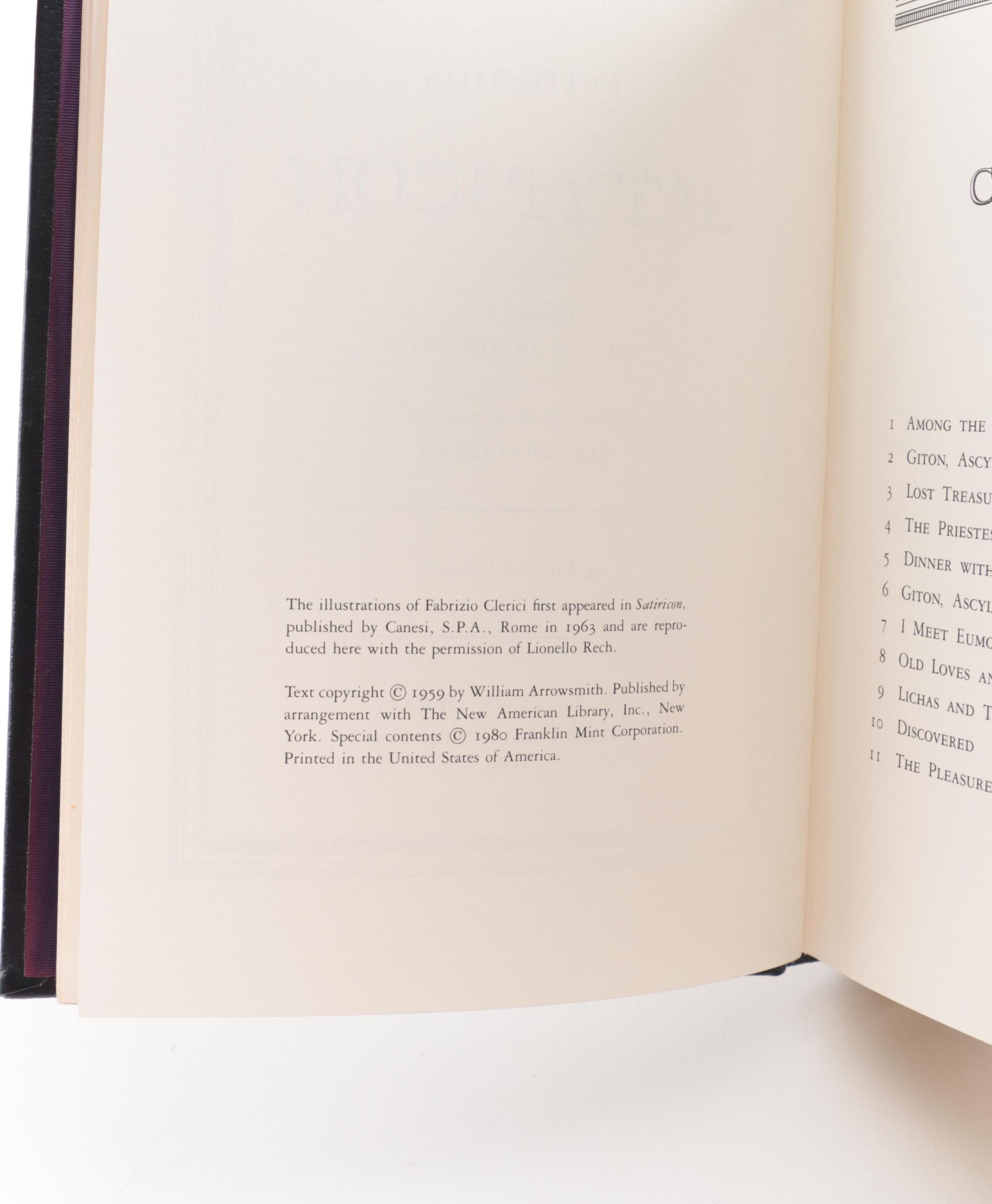 Franklin Library "100 Greatest Books of All Time" Greek Classics