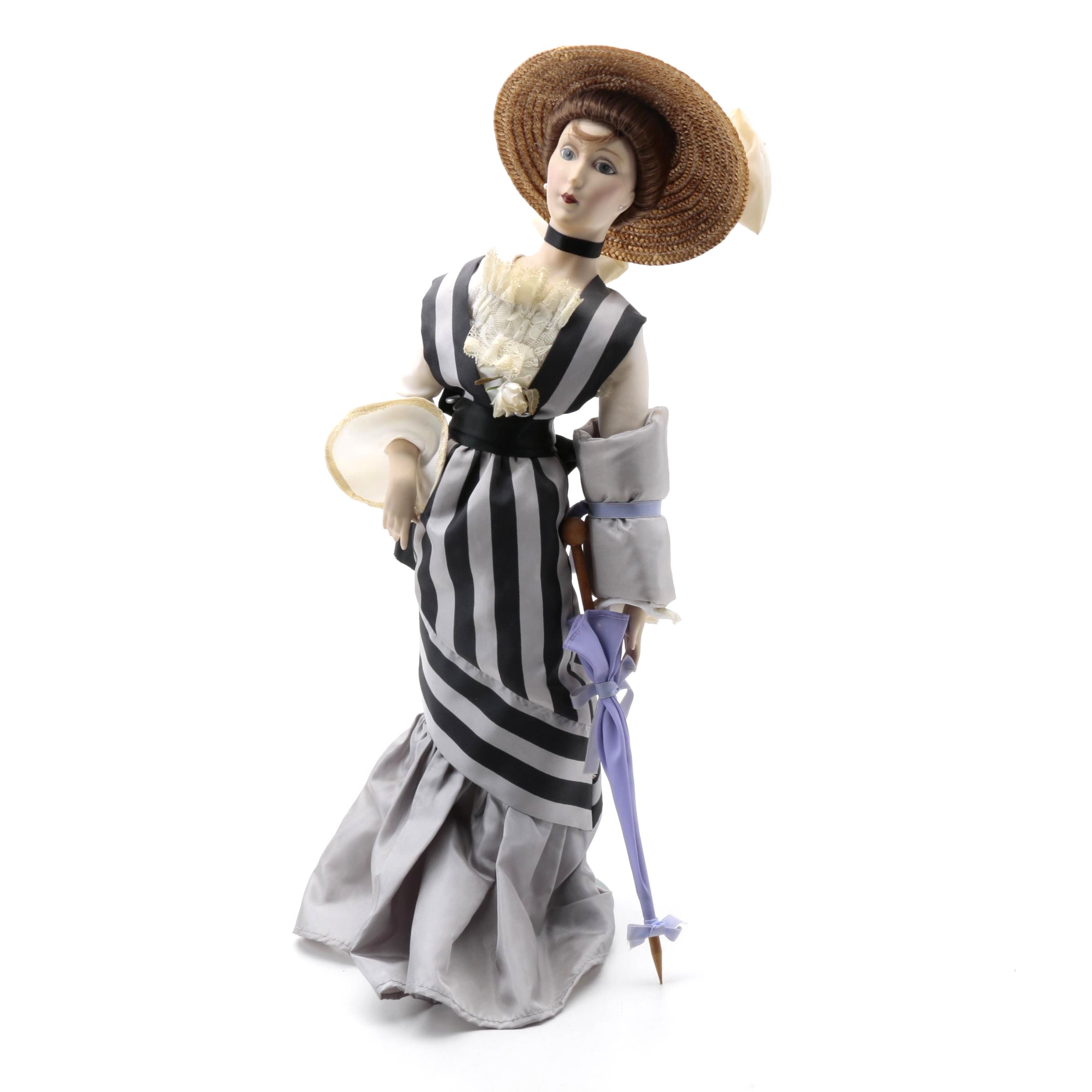 Eliza Doolittle Porcelain Doll by the Franklin Mint