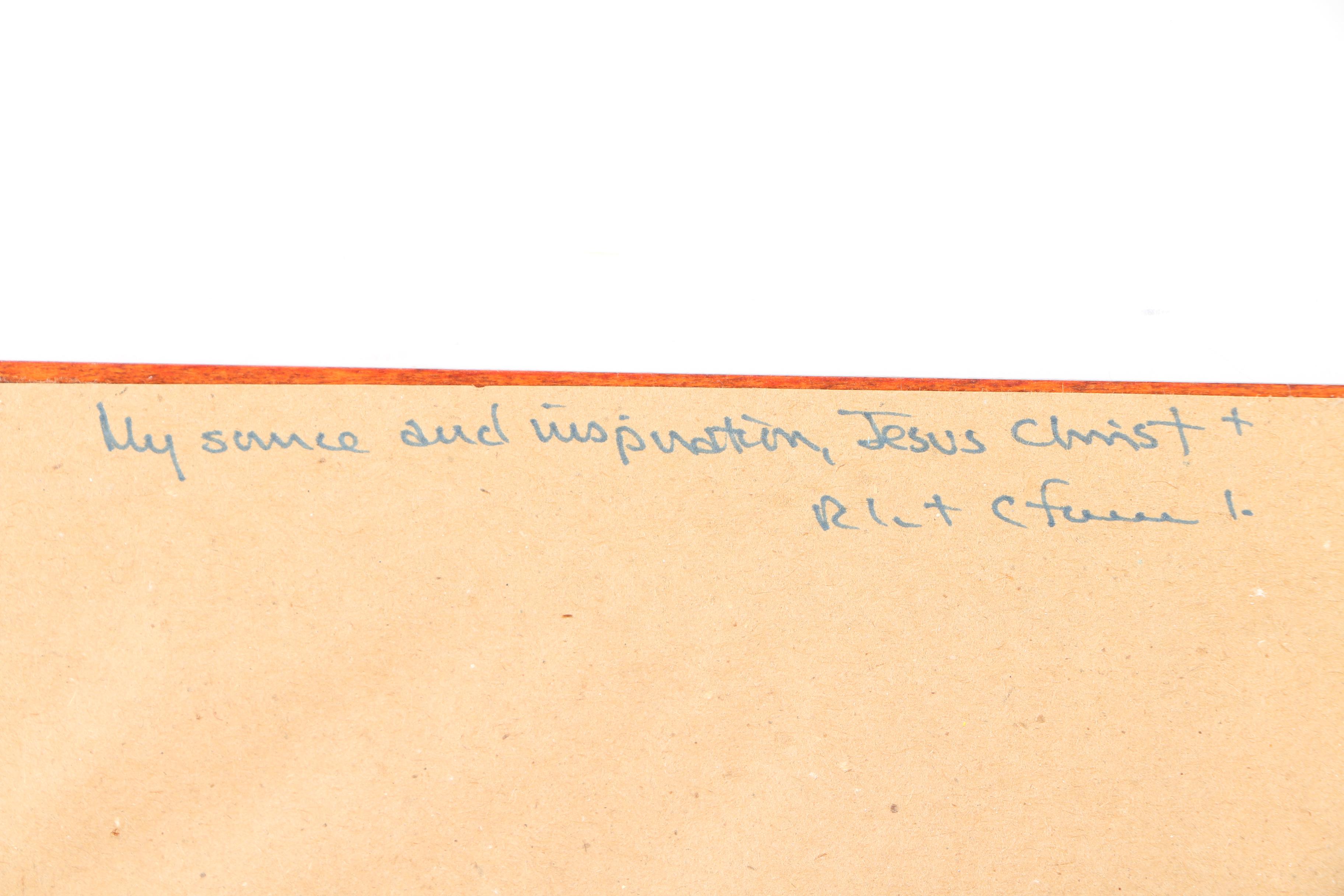 Signed Original Watercolor Painting of Swampland