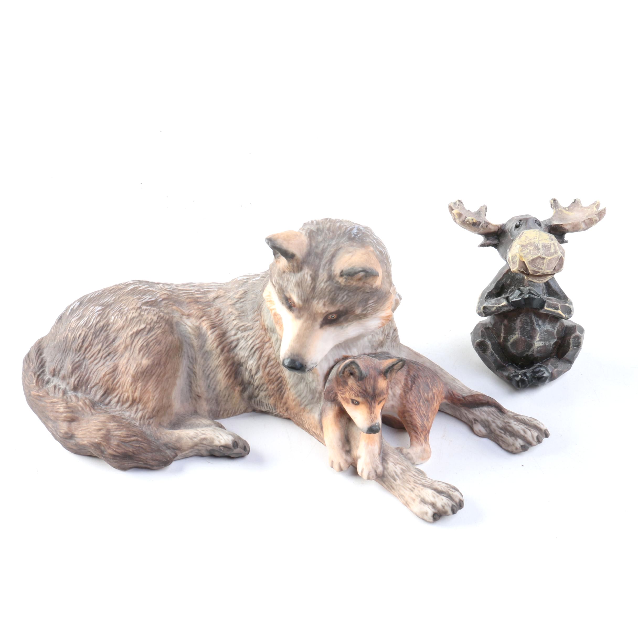 Figurines by the National Wildlife Federation