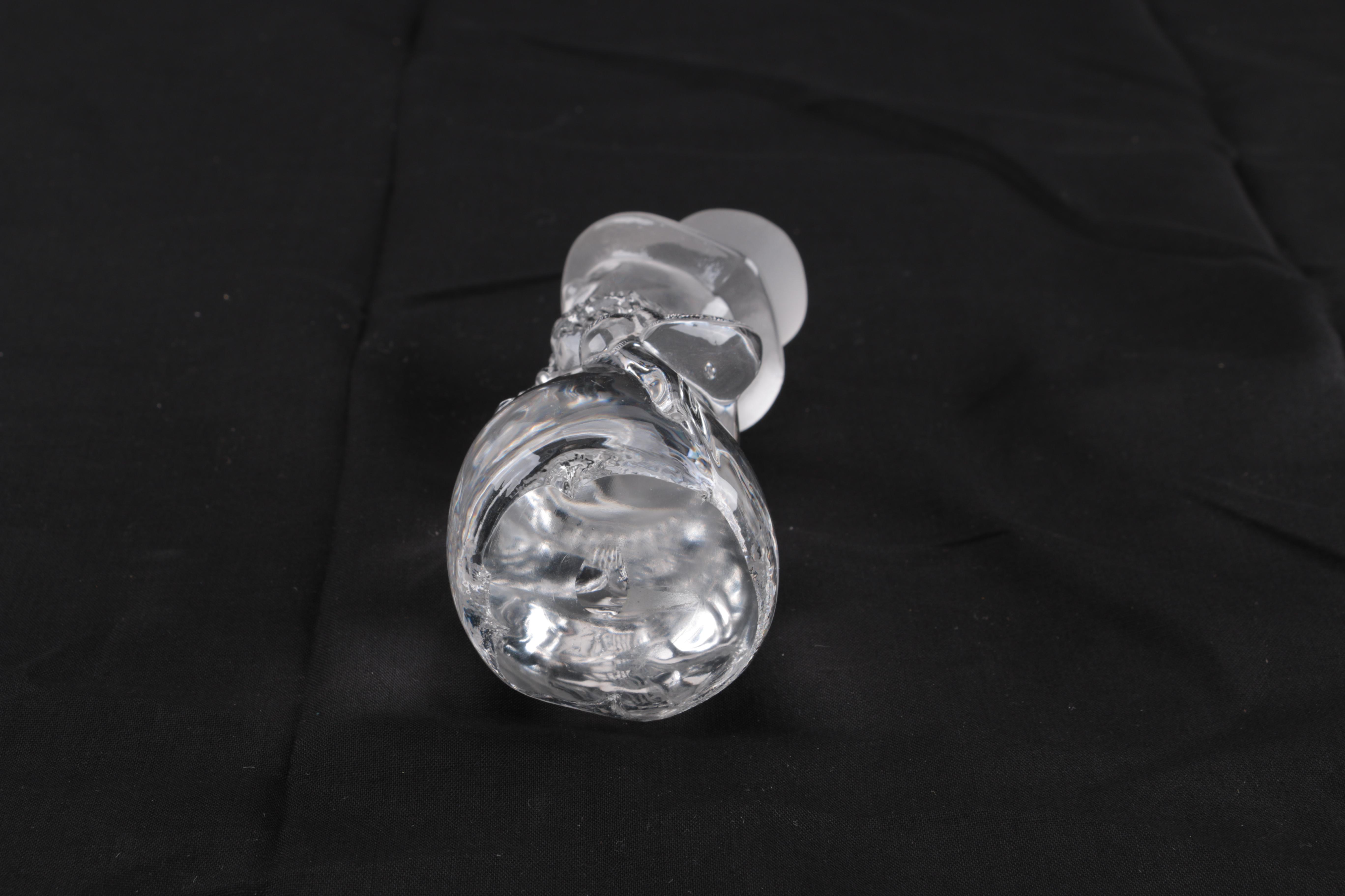 Pair of Crystal Christmas Figurines