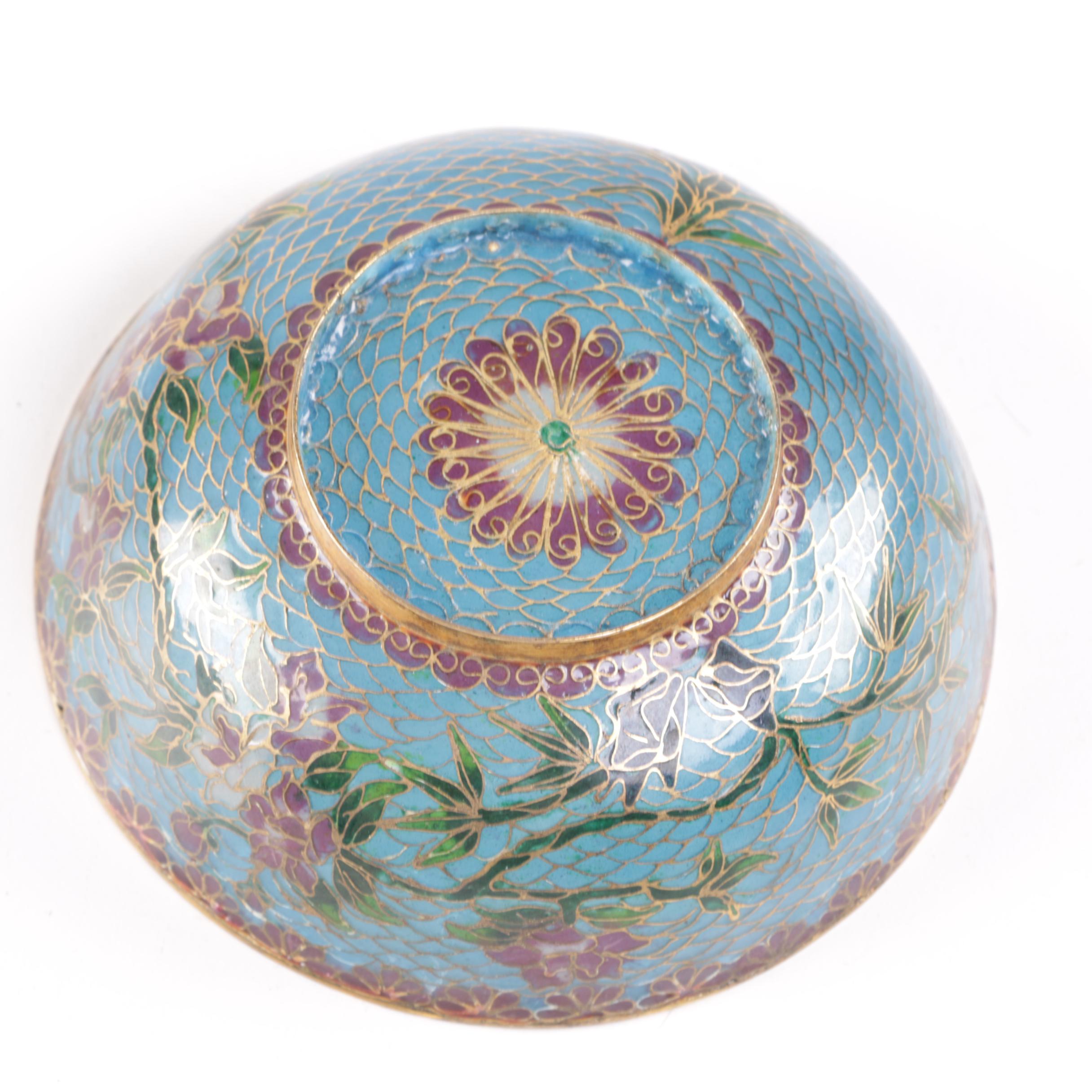 Chinese Plique-à-jour Bowl