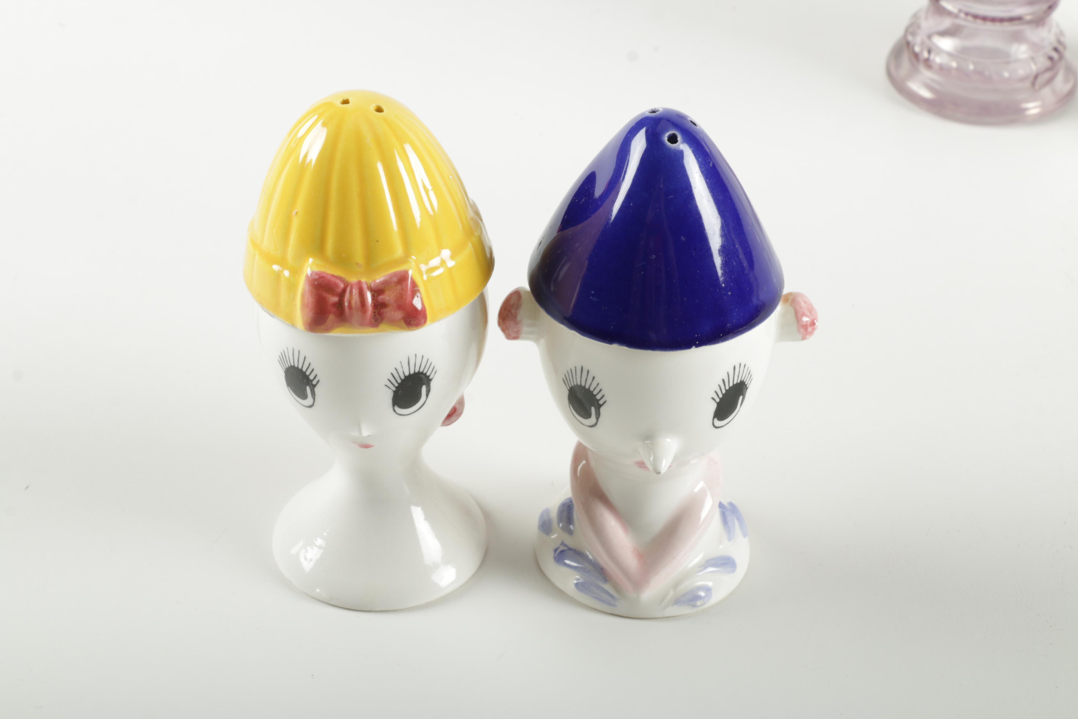 Vintage Ceramic and Glass Decor