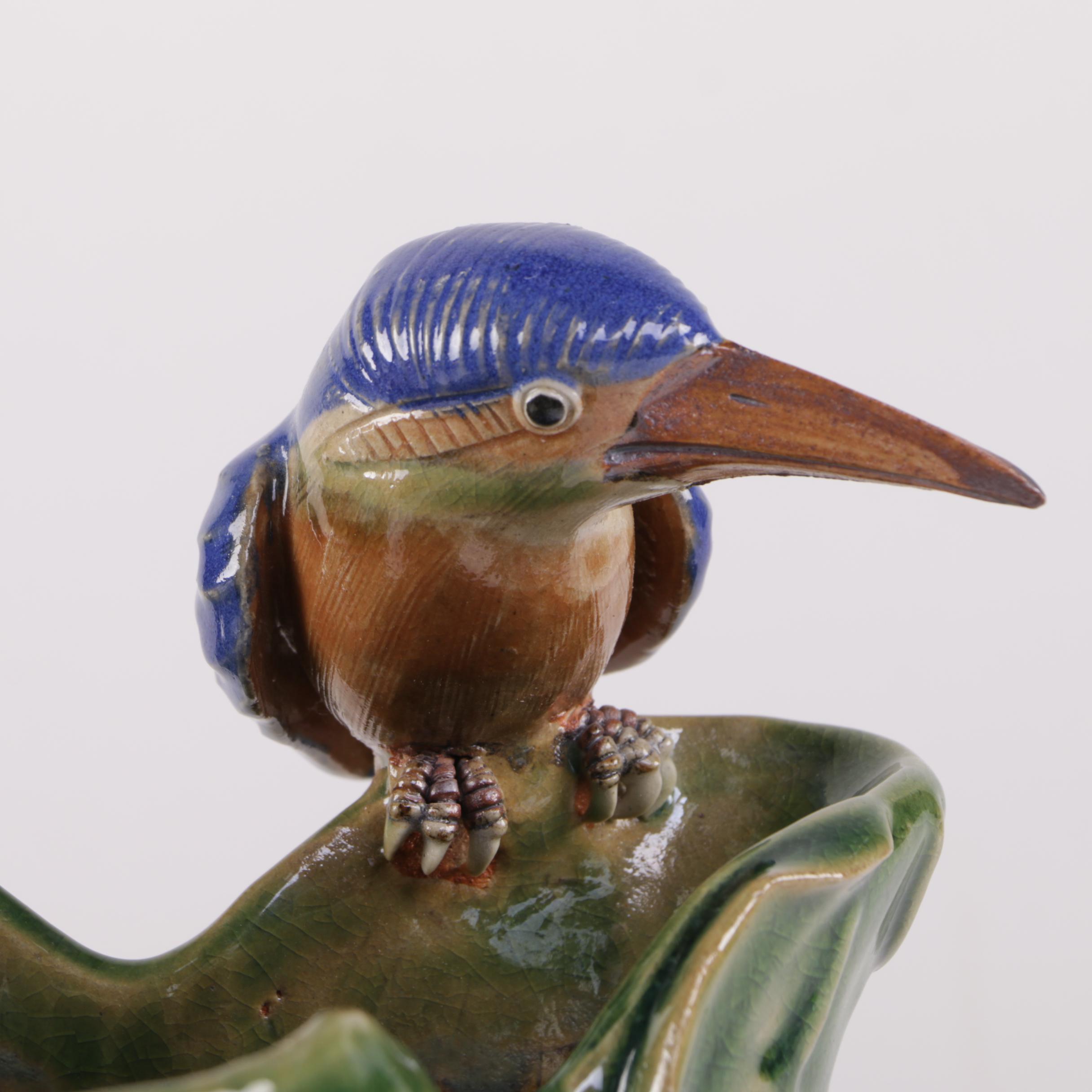 Appliquéd Chinese Ceramic Vase