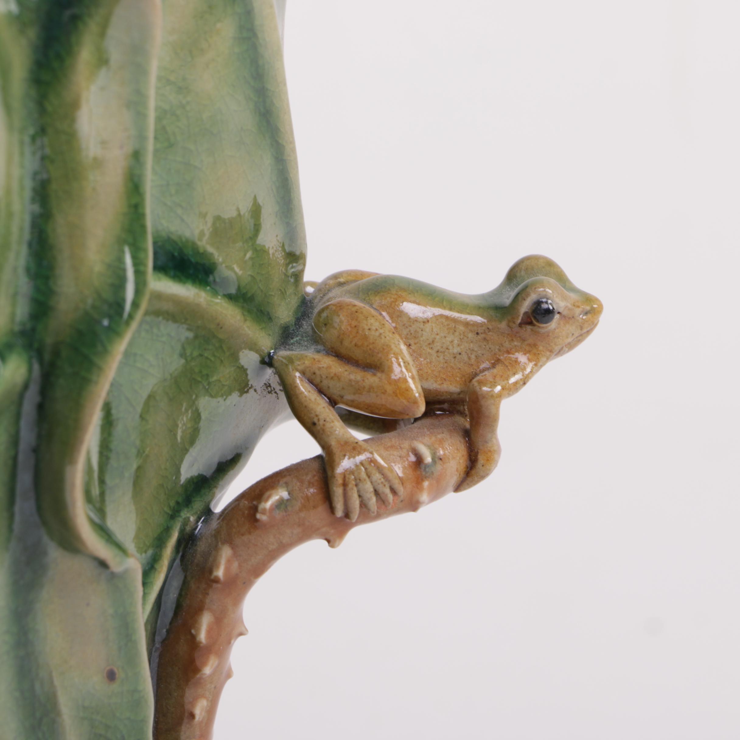 Appliquéd Chinese Ceramic Vase