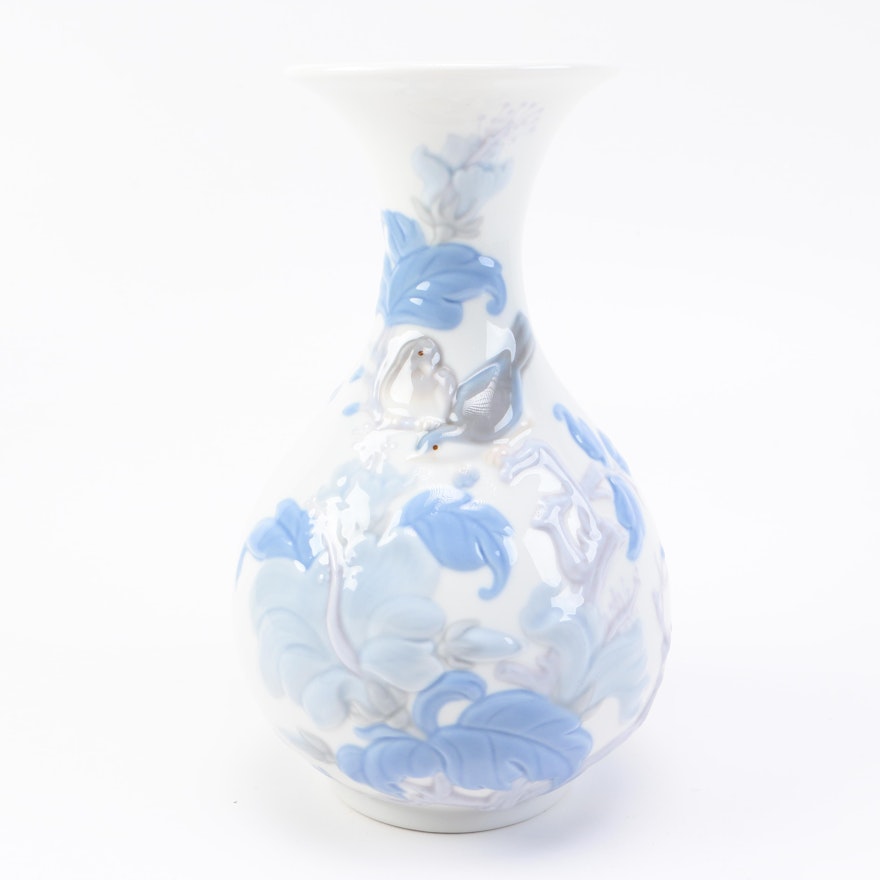 Lladro Porcelain Vase