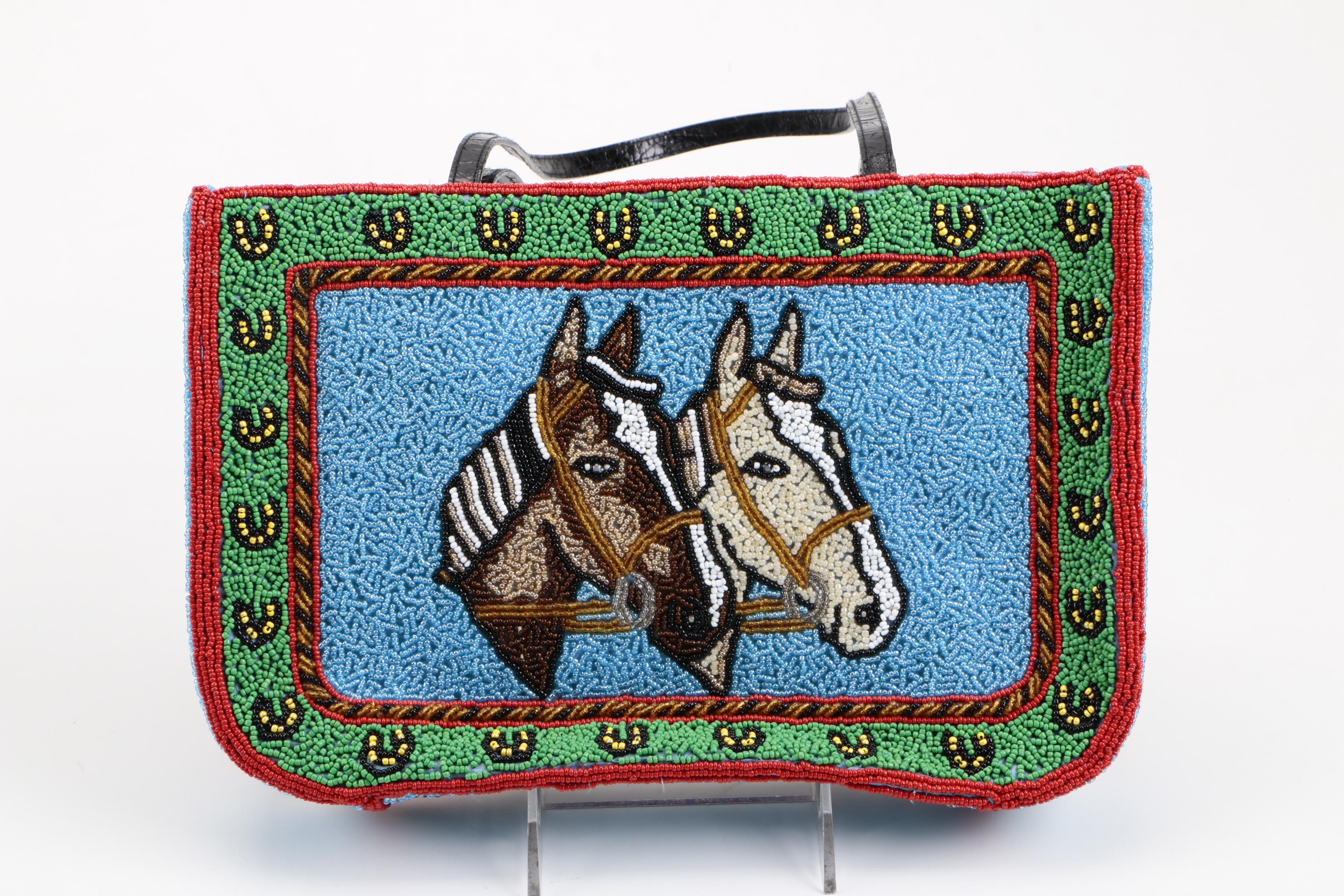 Moschino and Barse Embellished Shoulder Bags