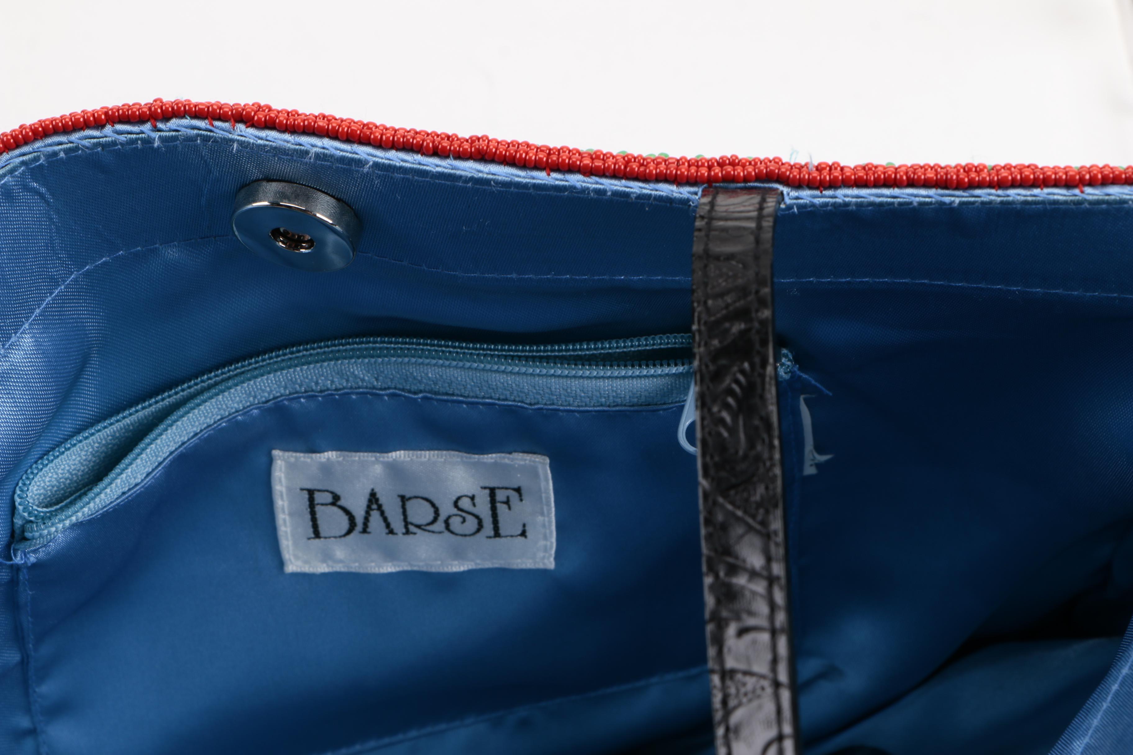 Moschino and Barse Embellished Shoulder Bags