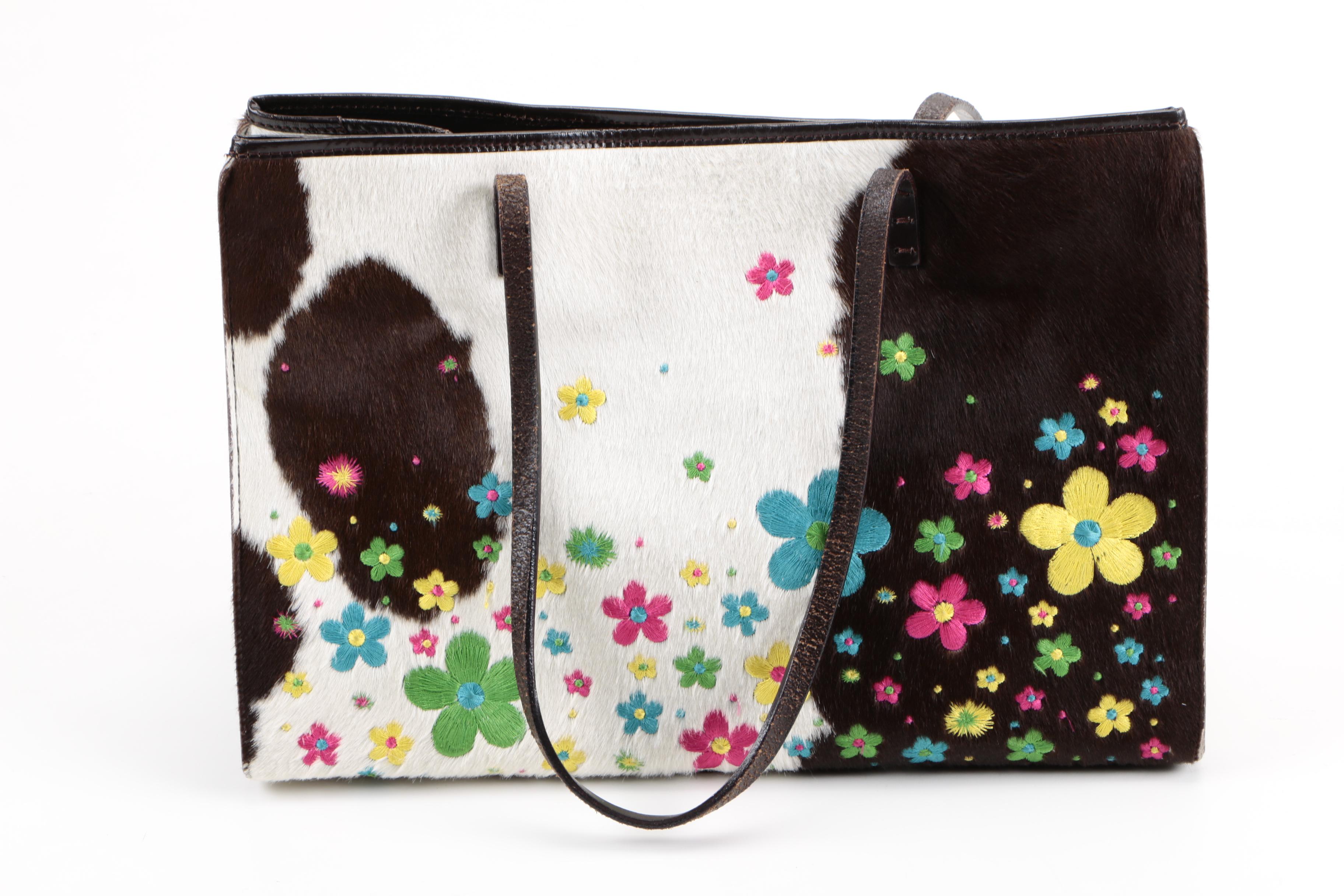 Moschino and Barse Embellished Shoulder Bags