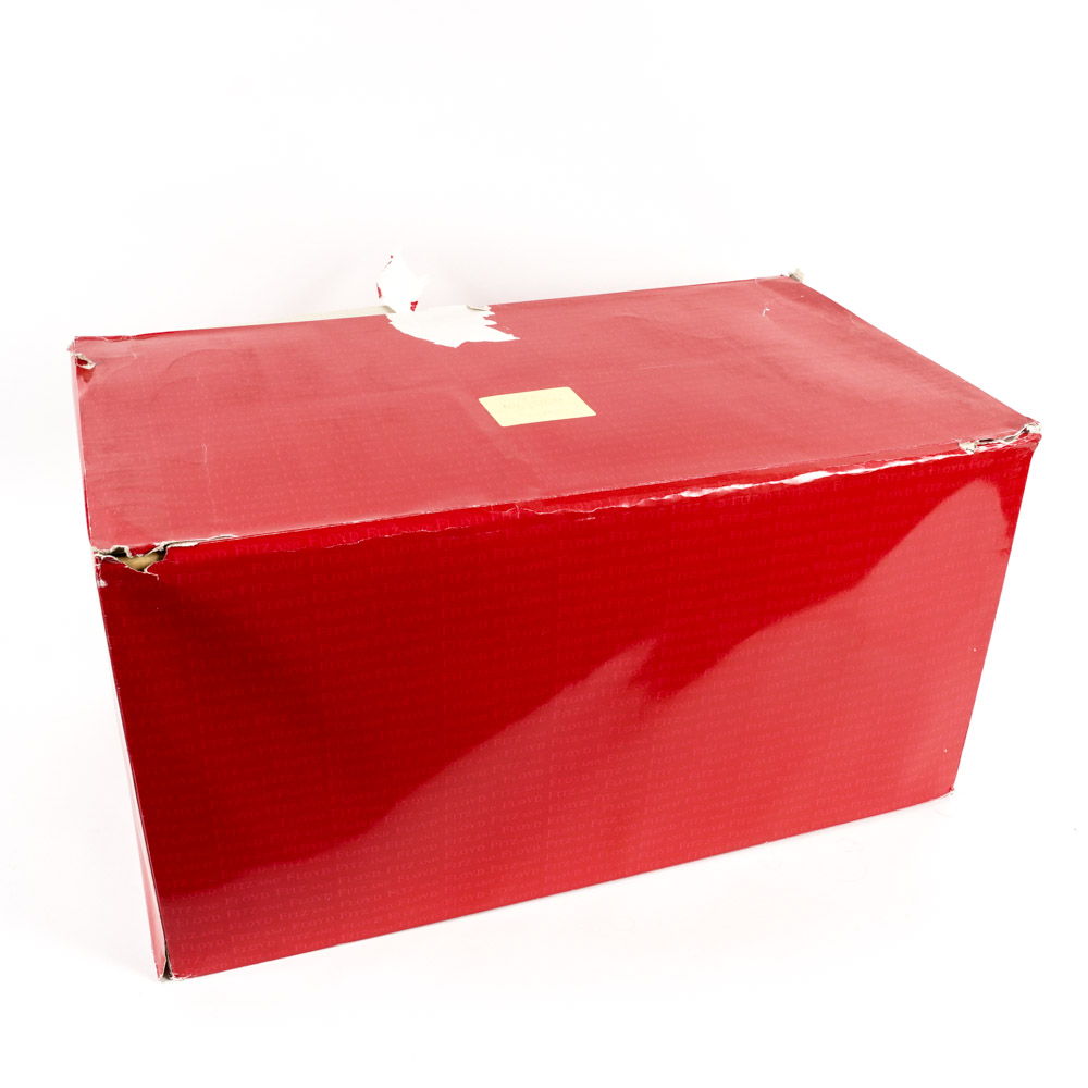 Fitz and Floyd Santa's Sleigh Cookie Jar