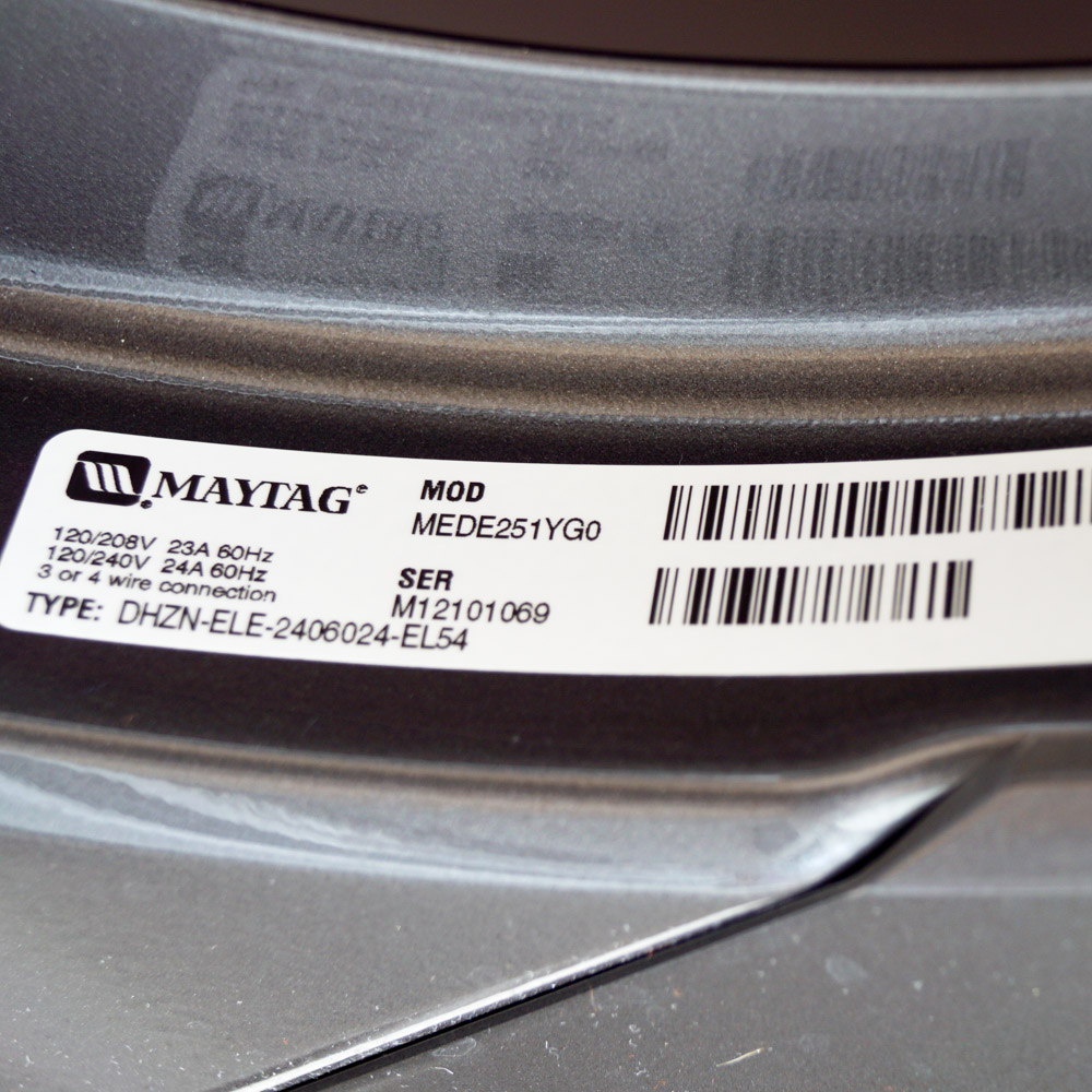 Maytag 2000 Series Washer and Dryer