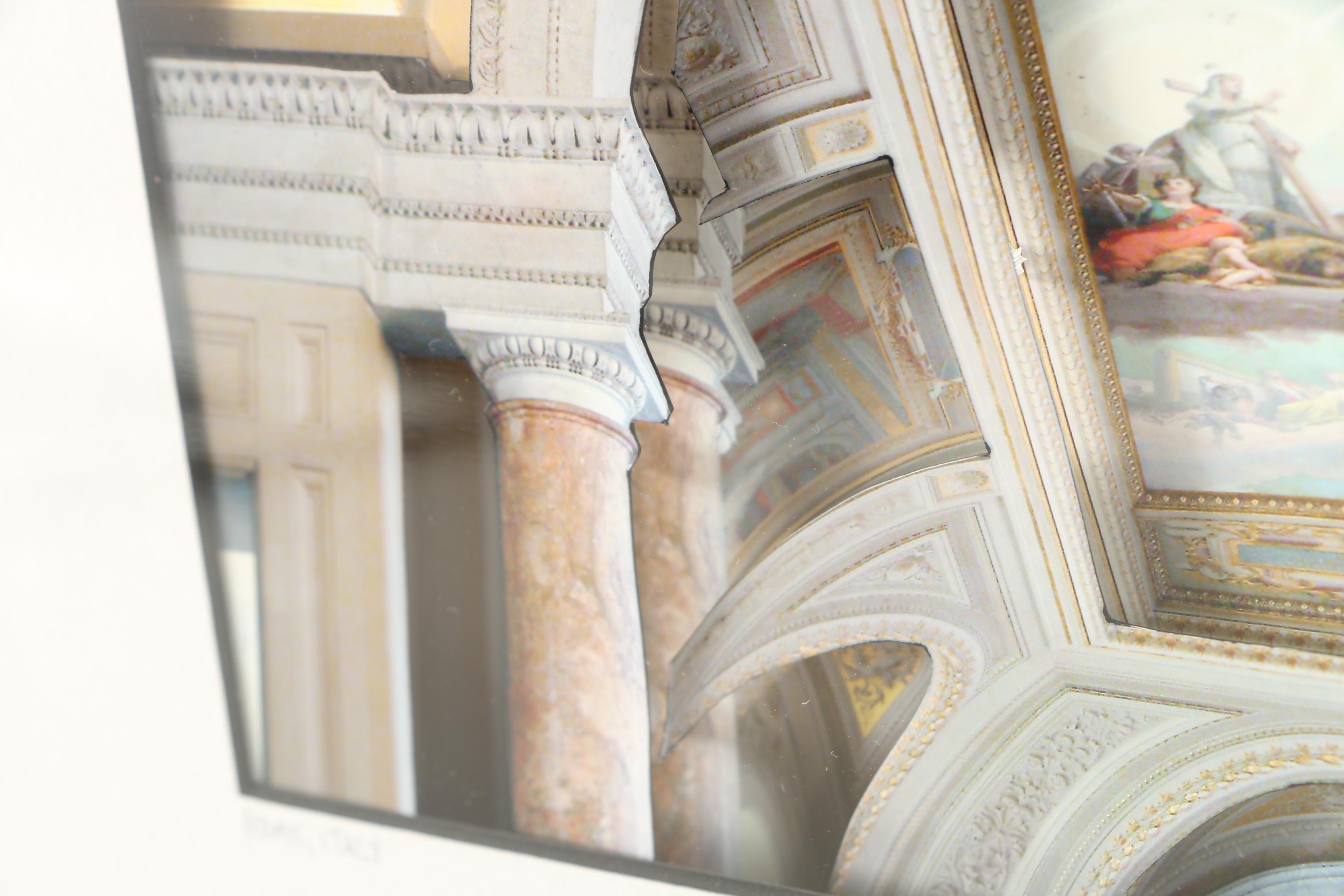 Signed Giclee 3-D Collage "Rome, Italy"