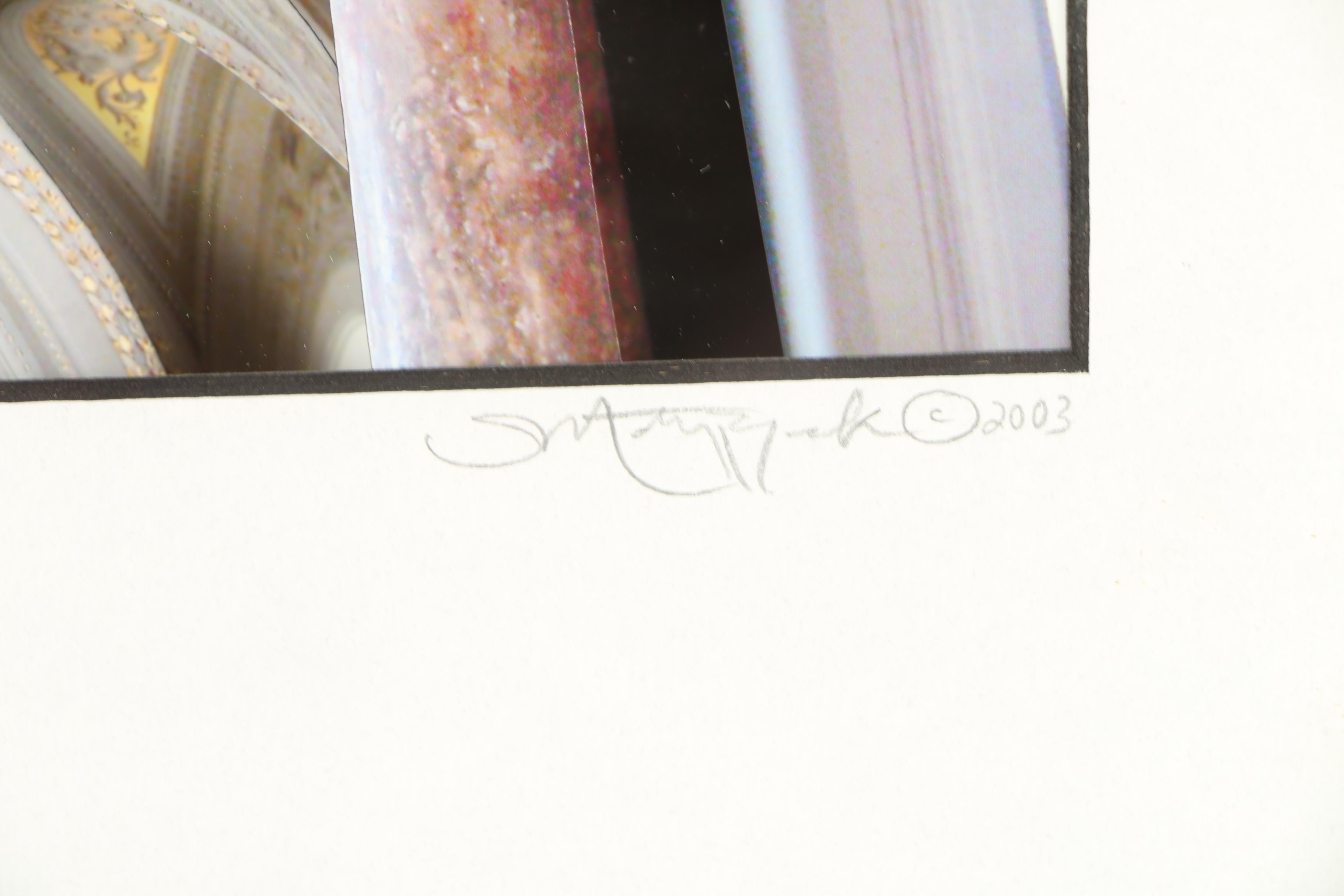 Signed Giclee 3-D Collage "Rome, Italy"