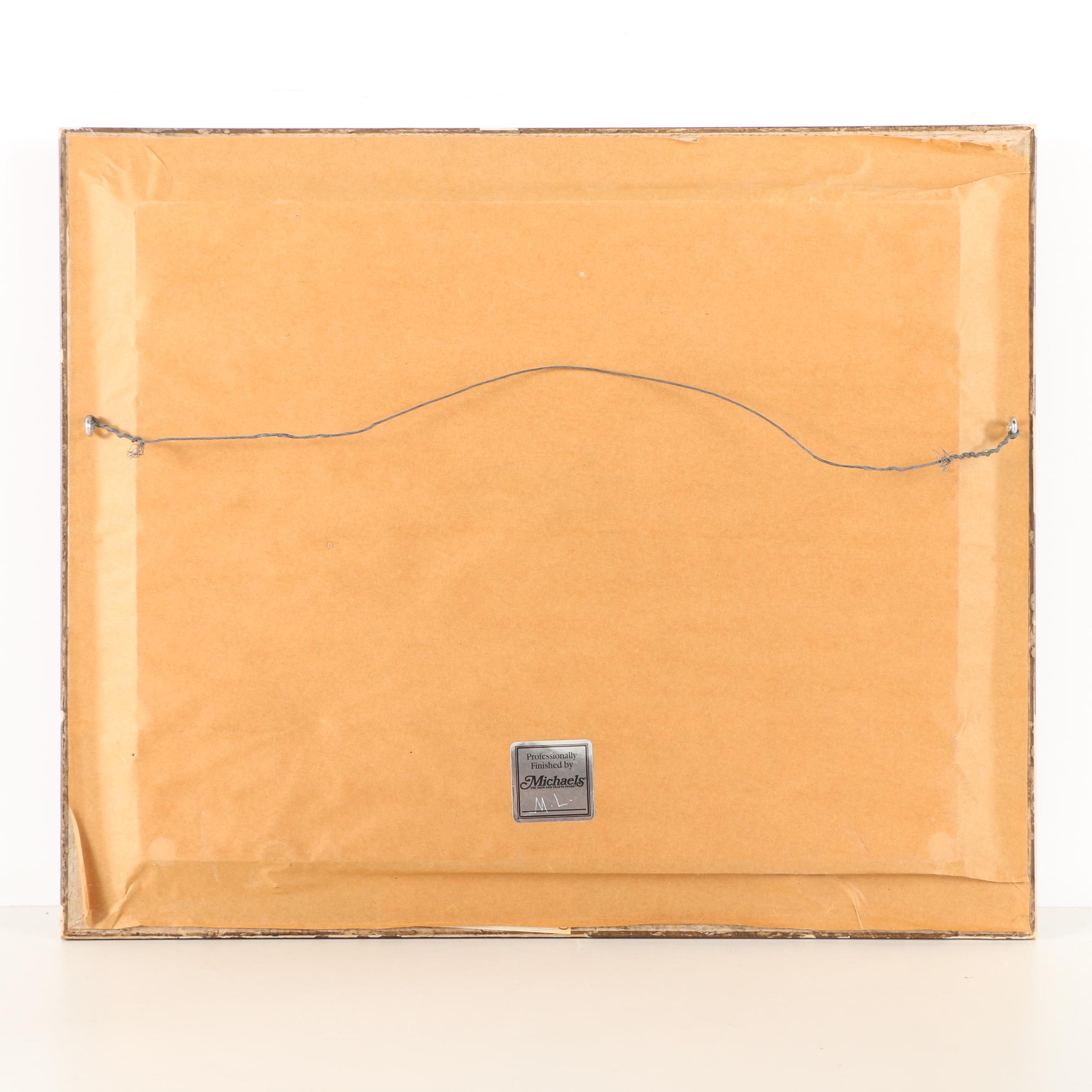 Signed Giclee 3-D Collage "Rome, Italy"