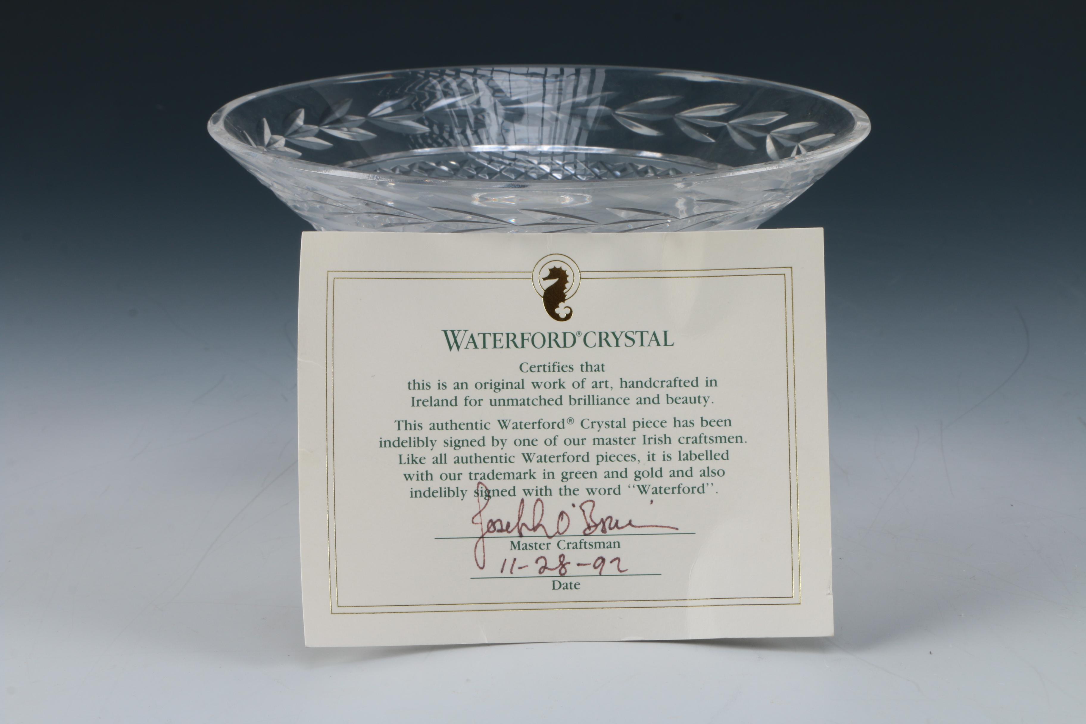 Waterford Crystal "Glandore" Compote