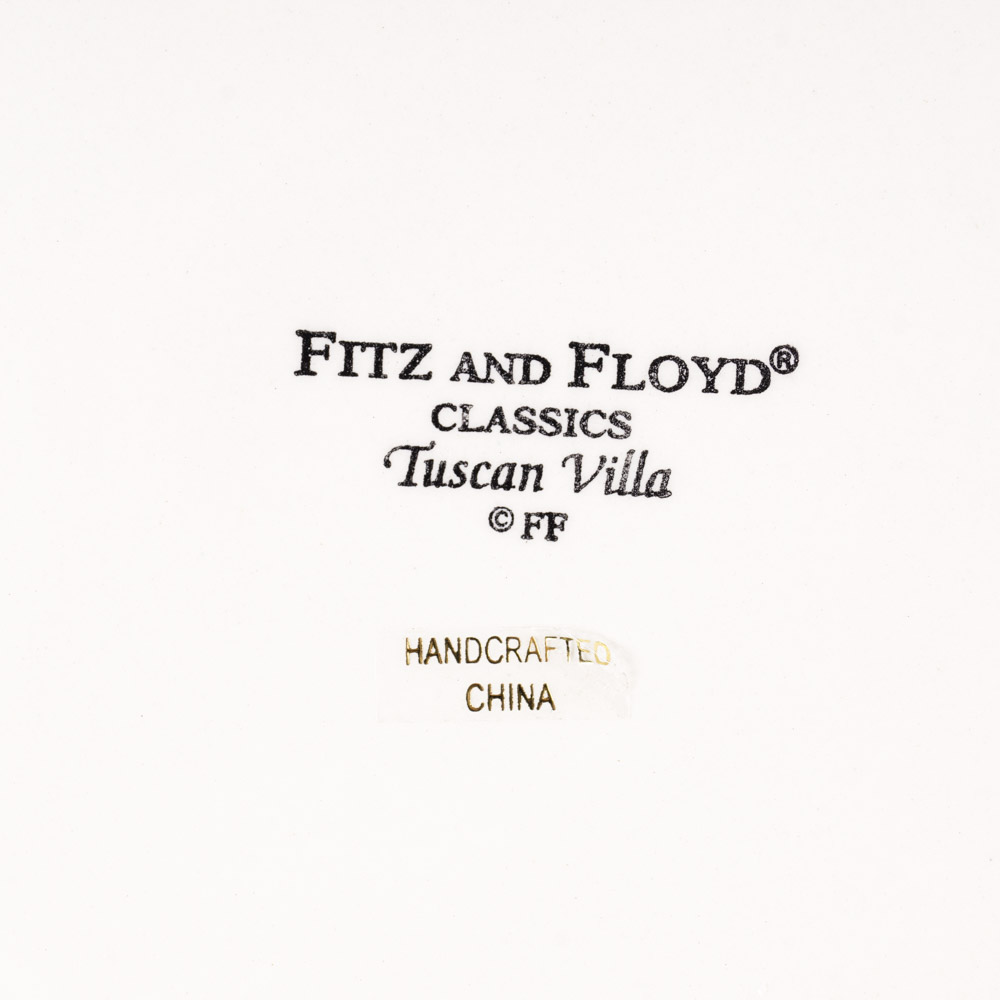 Fitz and Floyd Harvest Themed Ceramics