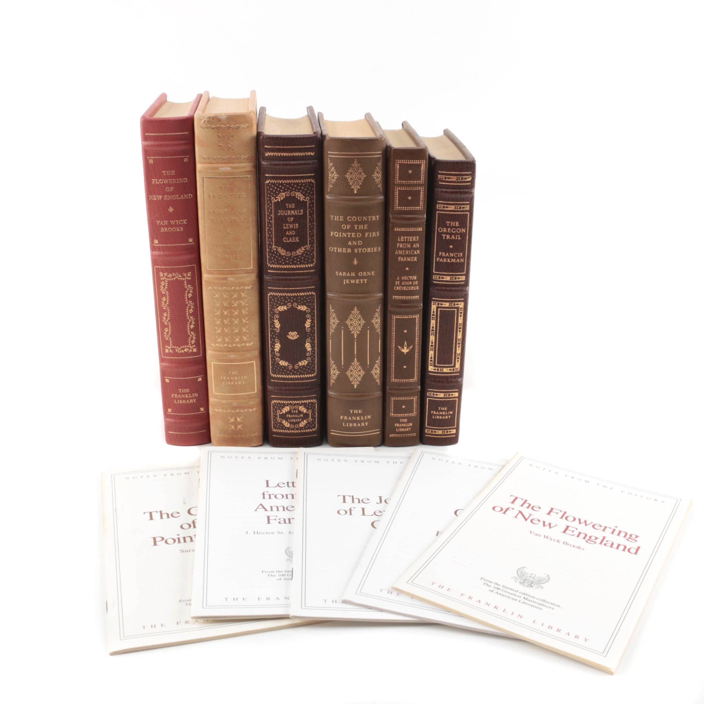 Franklin Library "Masterpieces of American Literature" Frontier Narratives