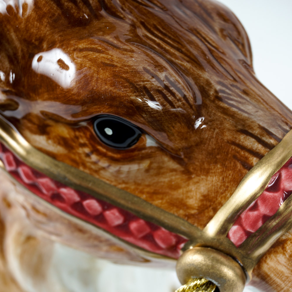 Fitz and Floyd Reindeer Taper Candle Holders
