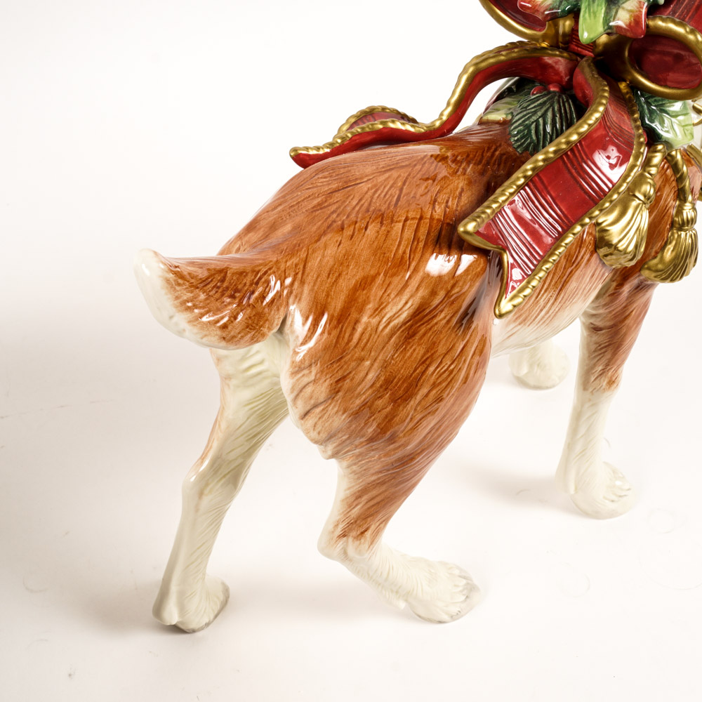 Fitz and Floyd Classics Christmas Tree and Reindeer