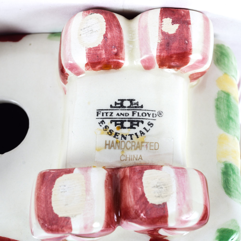 Fitz and Floyd Ceramic Candy Lane Express