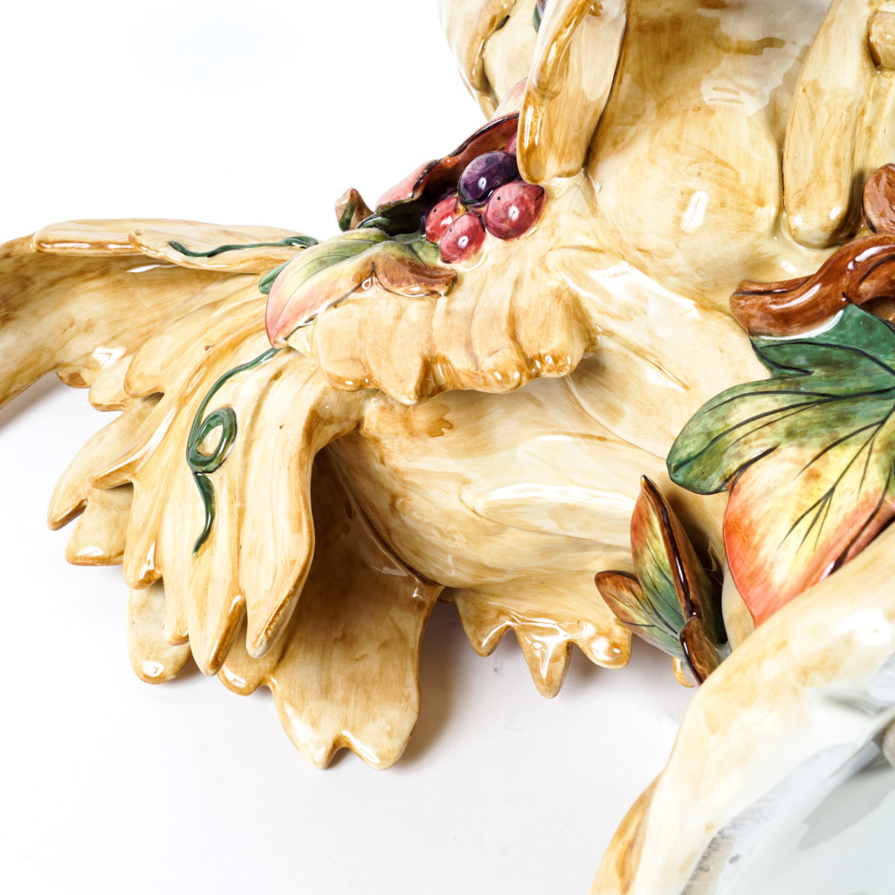 Fitz and Floyd "Tuscan Villa" Rooster Statue