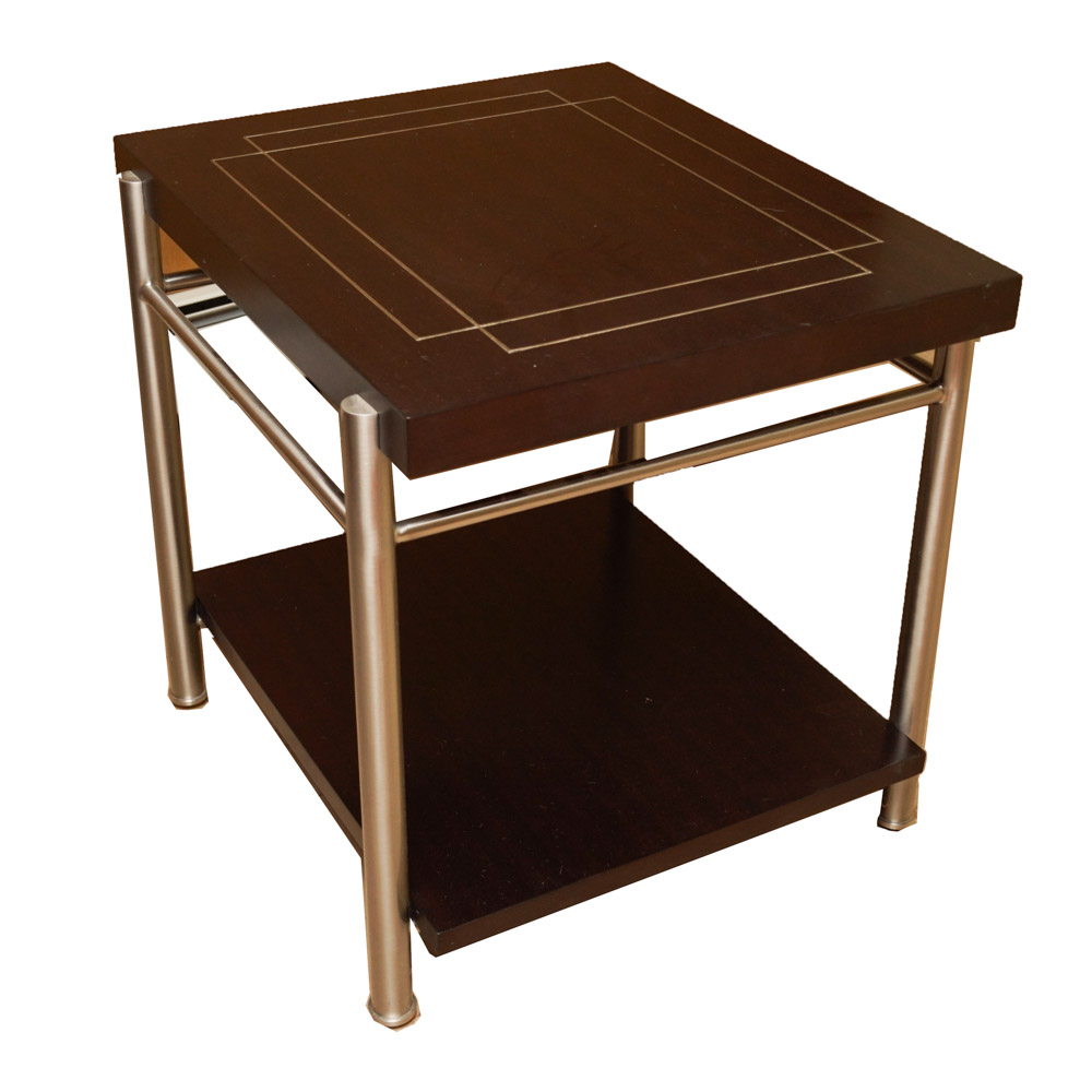 Modernist Style Side Table by Bernhardt