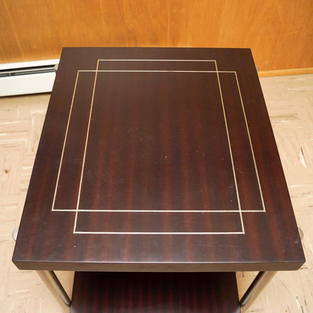 Modernist Style Side Table by Bernhardt