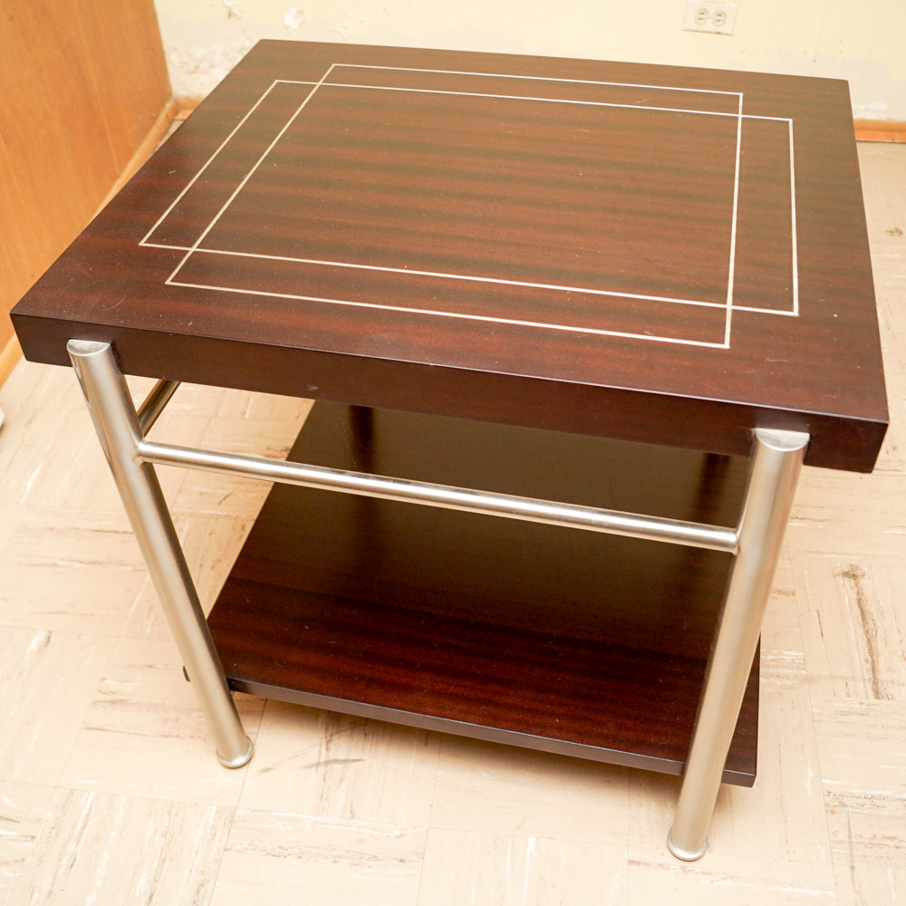 Modernist Style Side Table by Bernhardt