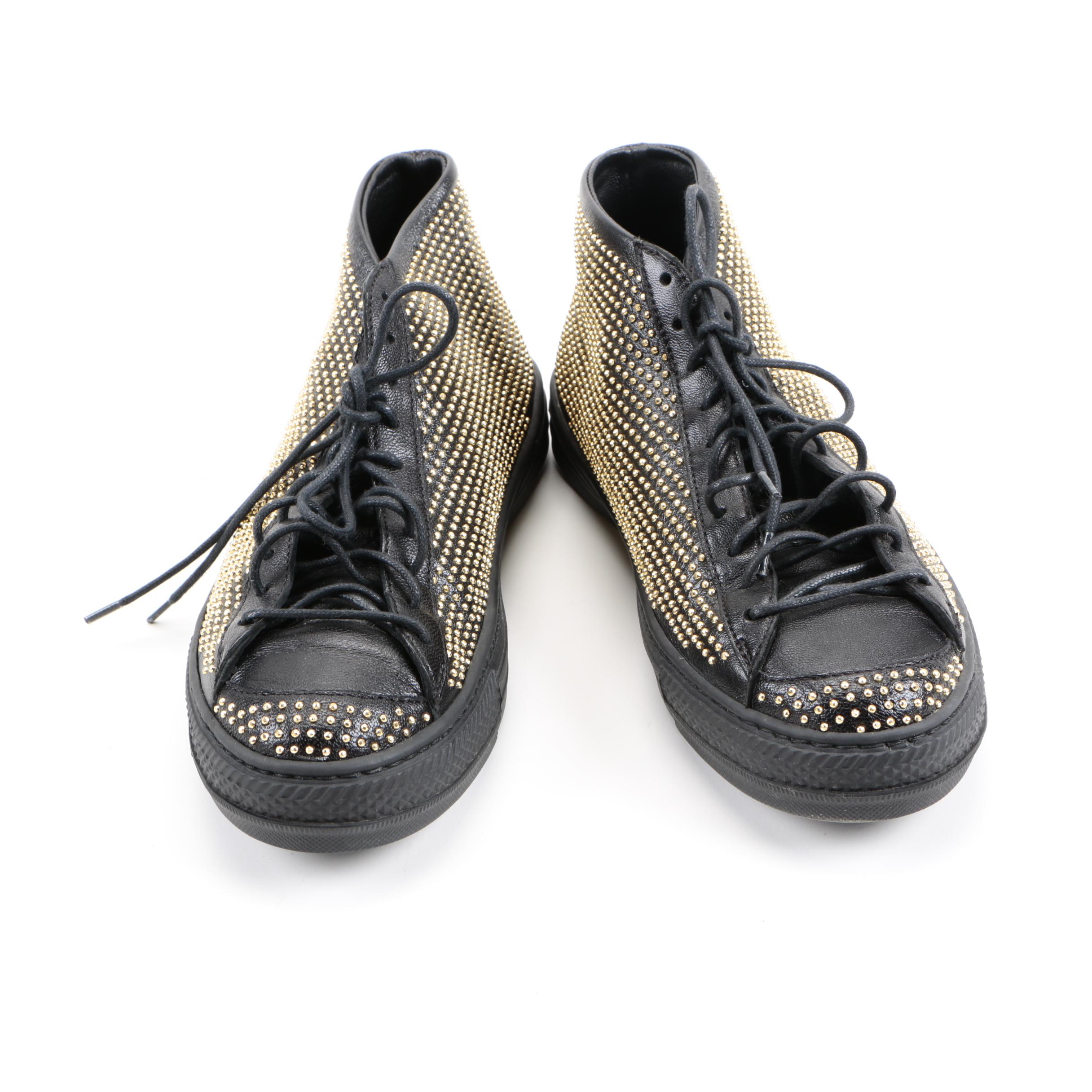 Burberry Fingall High Top Sneakers