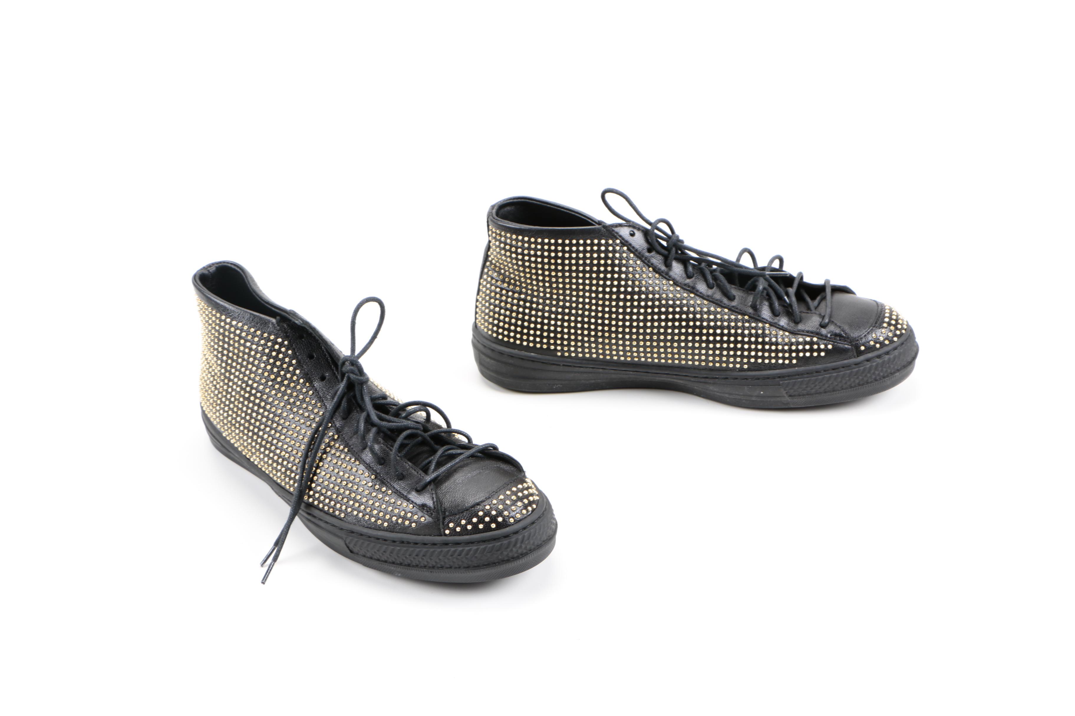 Burberry Fingall High Top Sneakers