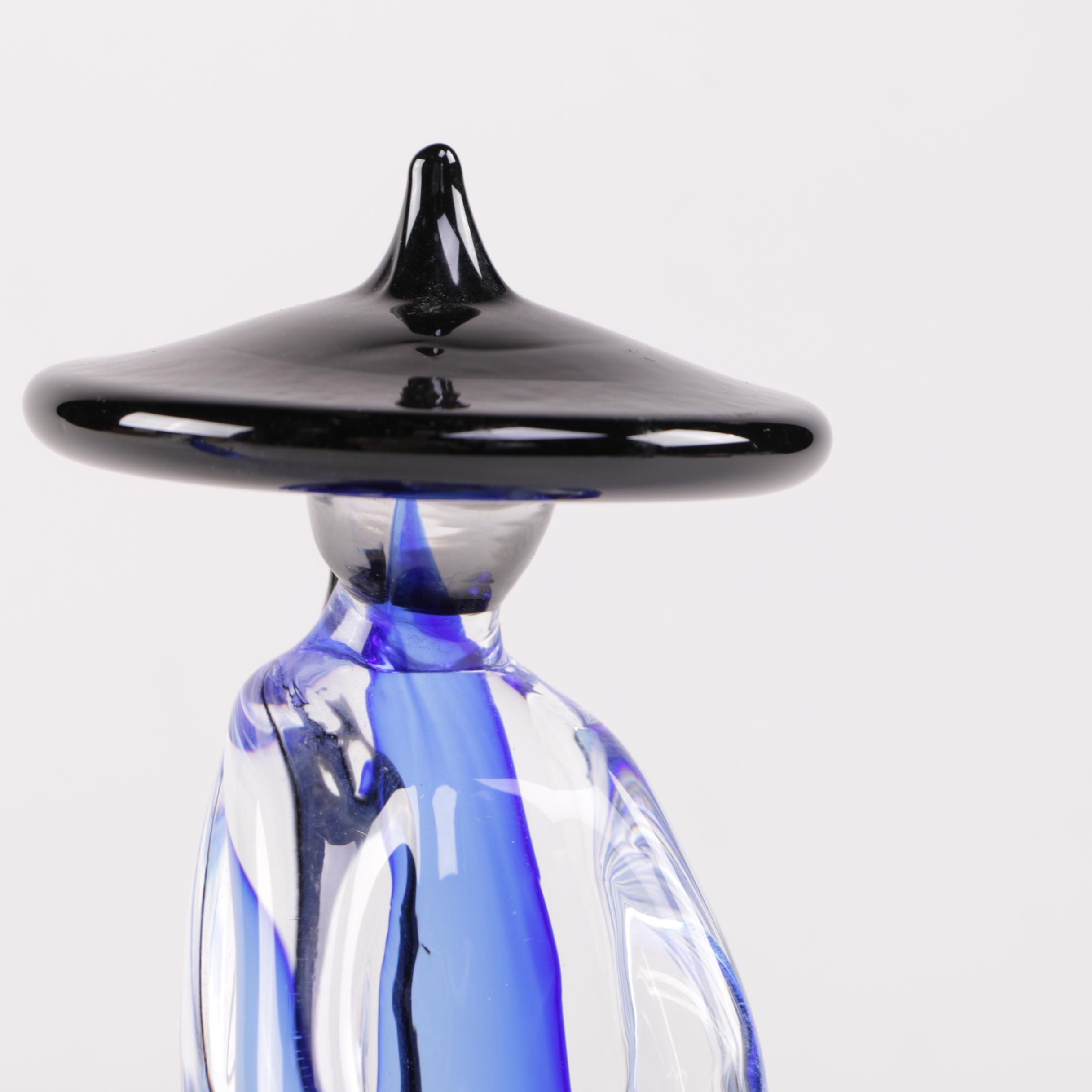 Formia Hand-Blown Murano Glass Chinese Figures